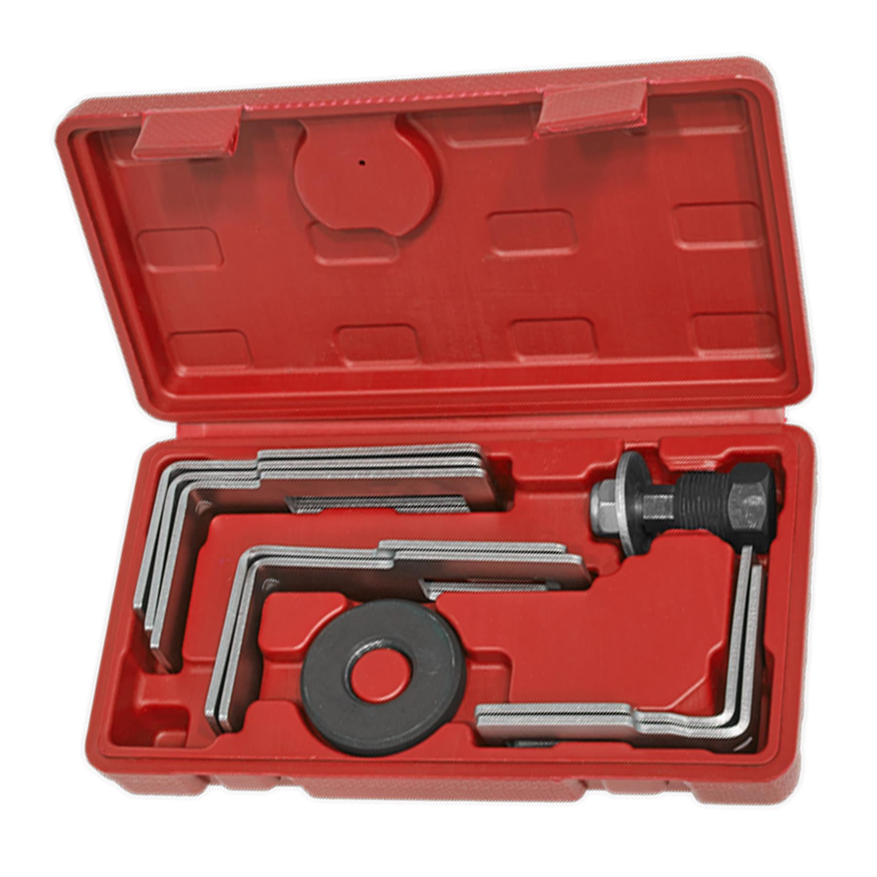 Sealey Fuel Tank Sender Spanner Set 9pc 24mm Hex Drive