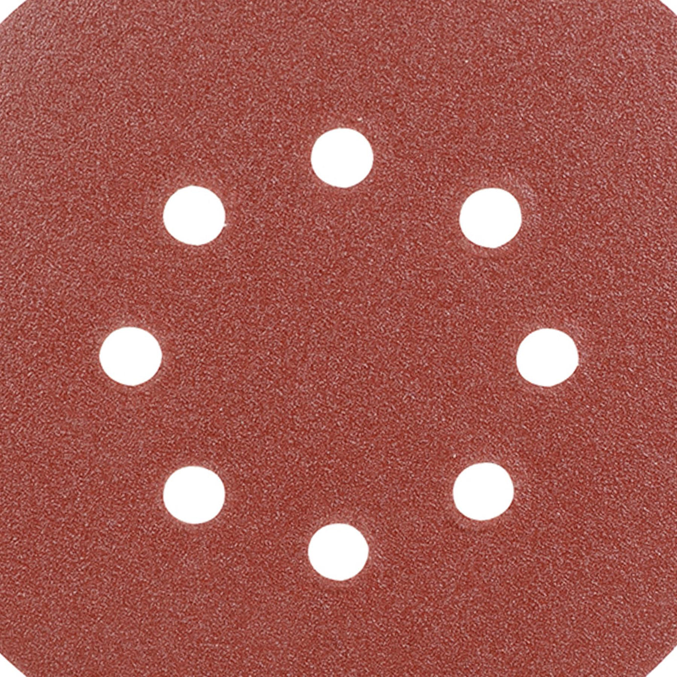 Punched Sanding Discs 150mm 10Pk Grit 120 Hook & Loop Aluminium Oxide New