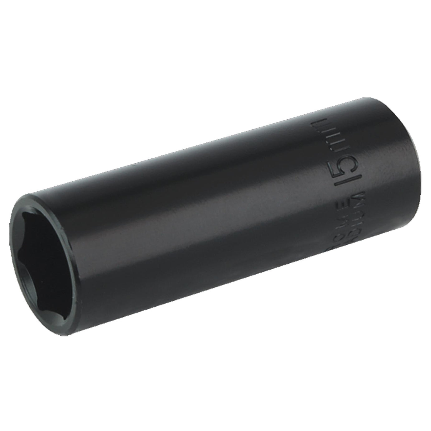 Sealey Impact Socket 15mm Deep 3/8"Sq Drive Chrome Vanadium