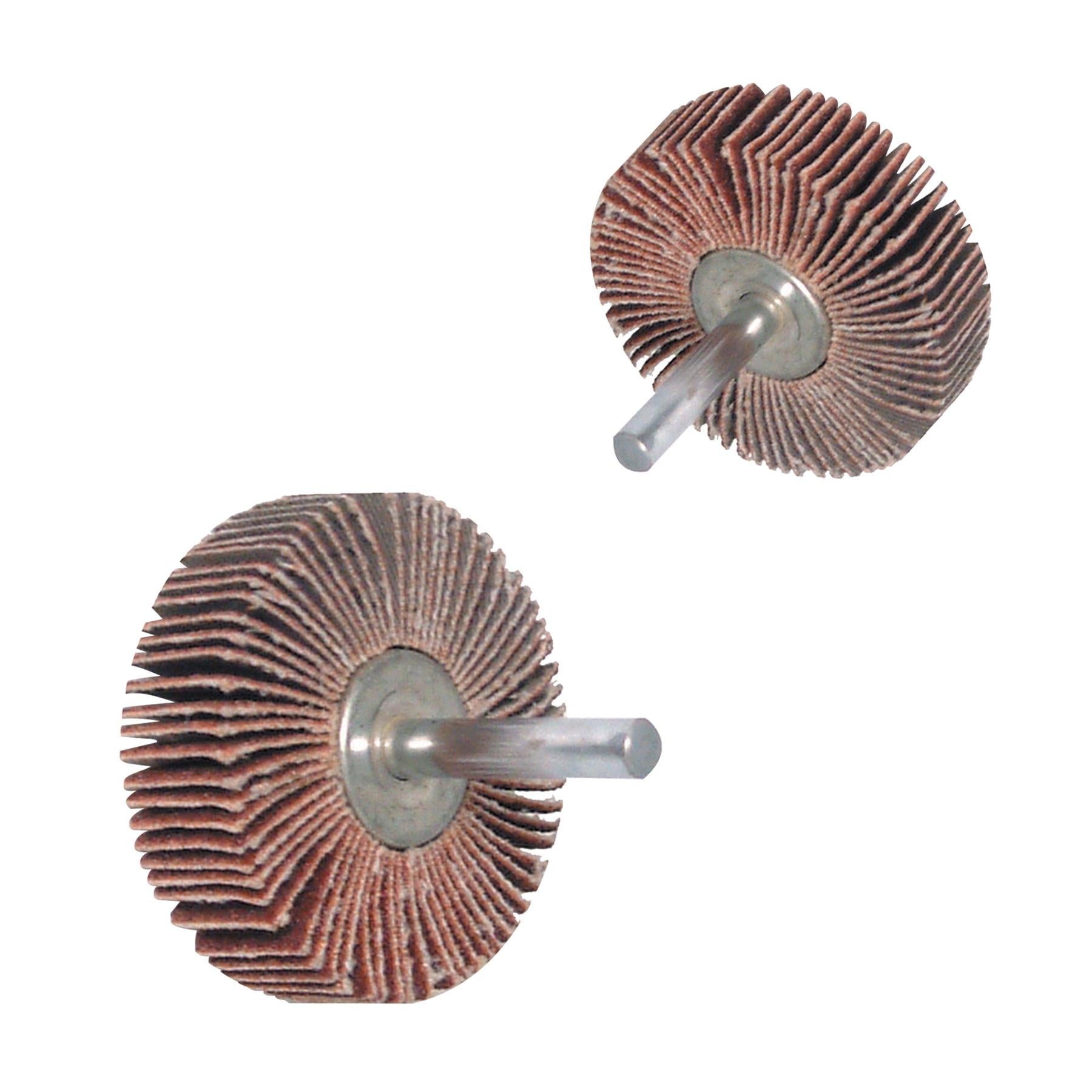 Flap Wheel Power Disc 40mm Sanding Abrasive DIY 40 Grit Brand New Kit