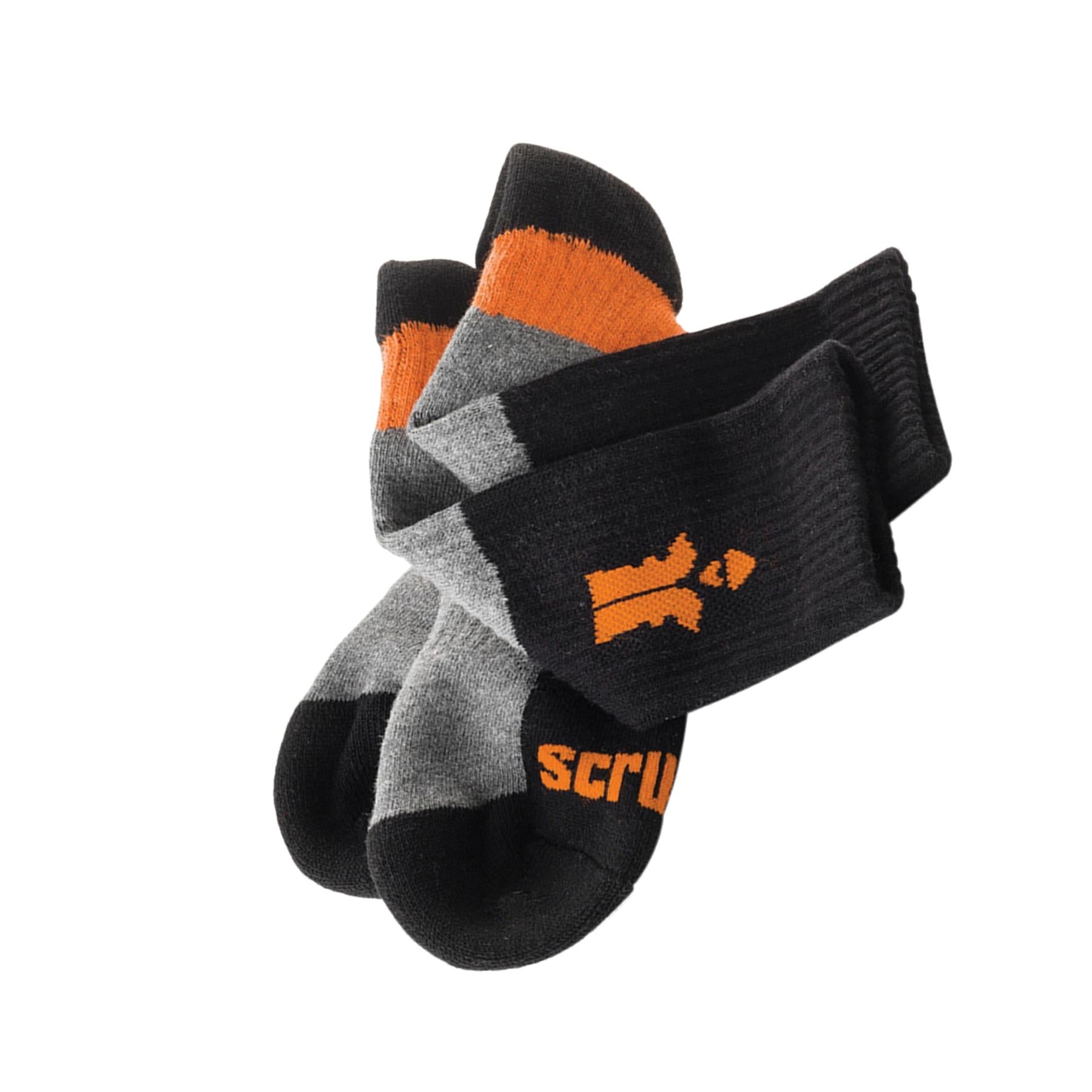 Trade Socks 3pk Size 10 - 13 / 44 - 48 /47% Cotton, 46% Polyamide, 7% Elastane.