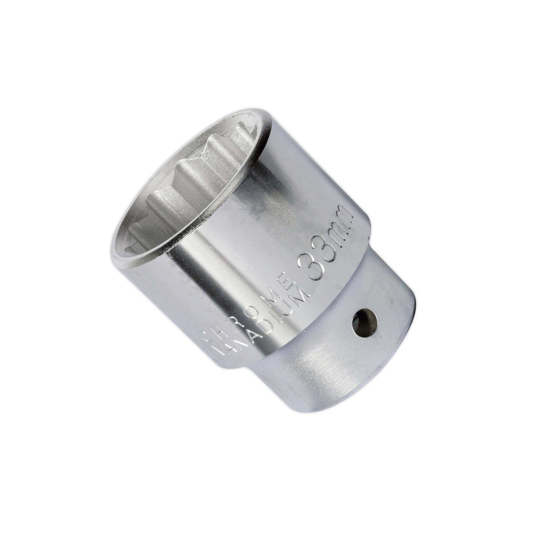Sealey WallDrive Socket 33mm 3/4"Sq Drive