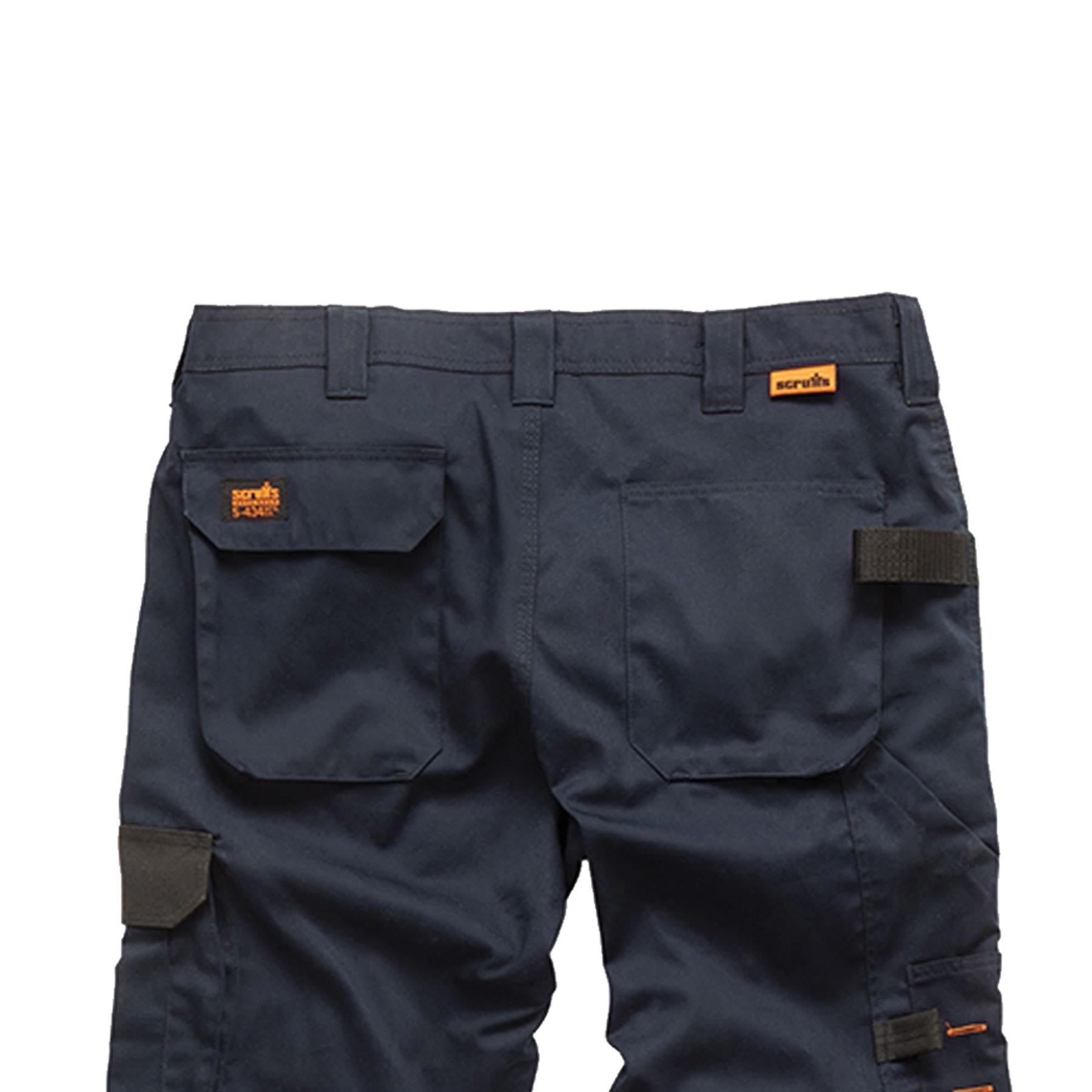 Scruffs Worker Trousers | Trade Hard Wearing Work Trousers NAVY (36R)