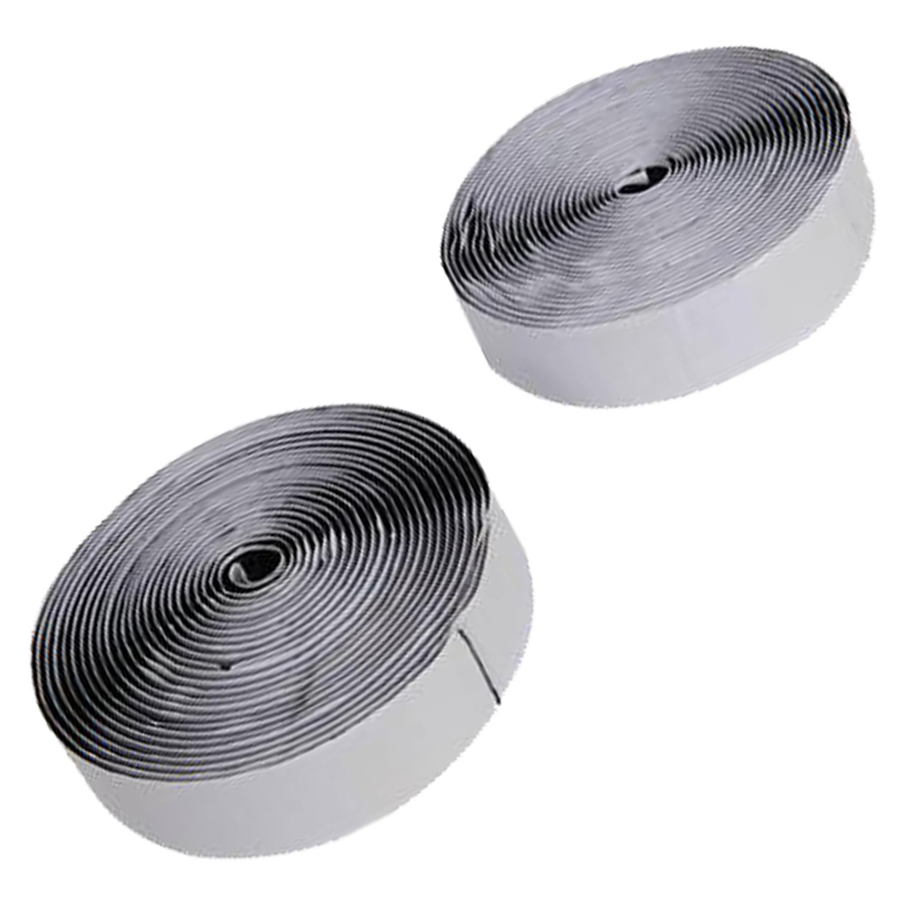 25mm x 5m Black Self Adhesive Tape Hook and Loop Sticky Backed Fastener