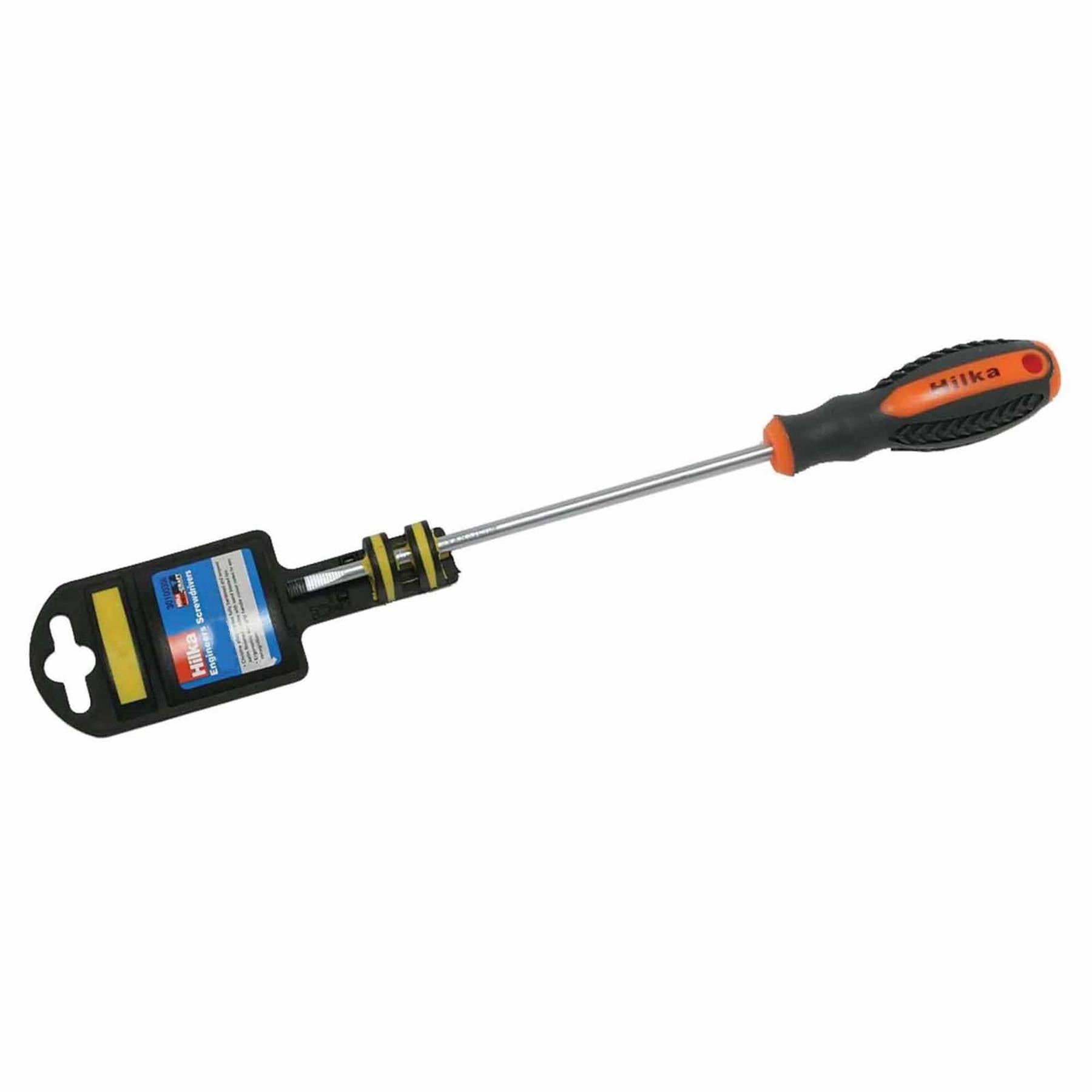 Hilka Slotted Screwdriver 6" x 8mm