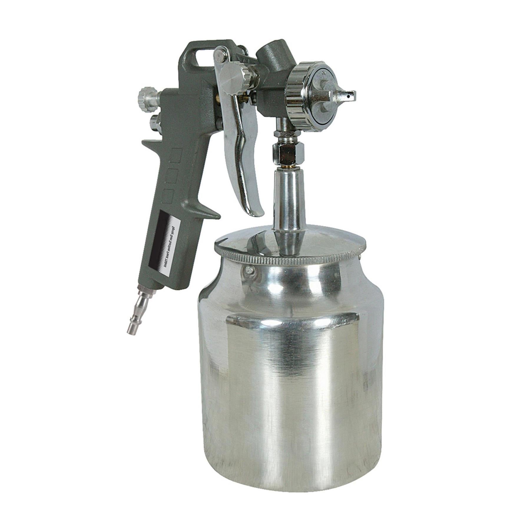 Spray Gun Suction Feed 750ml Car Paint Fence Painting Spraying Adjustable Spray