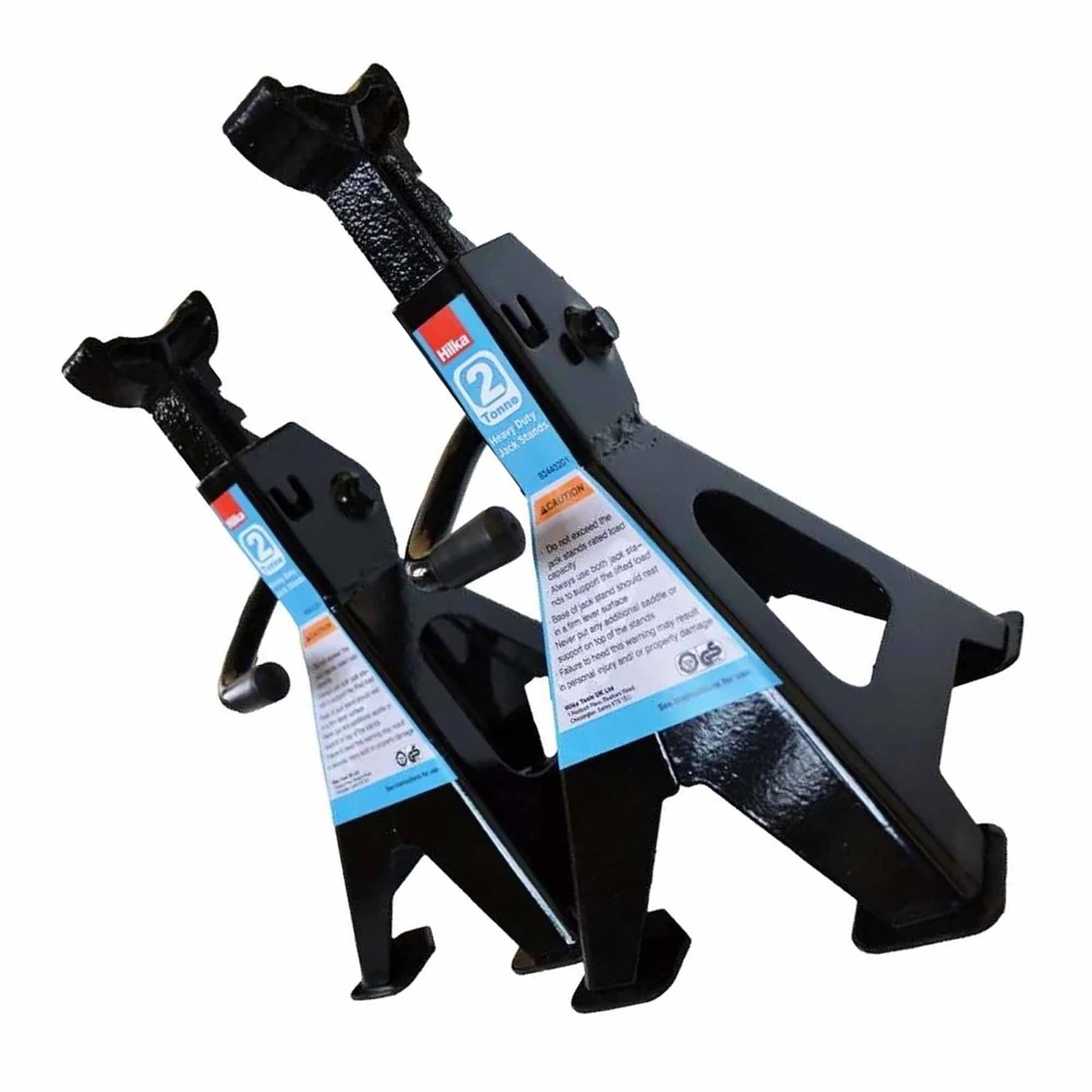 Vehicle lifting stands