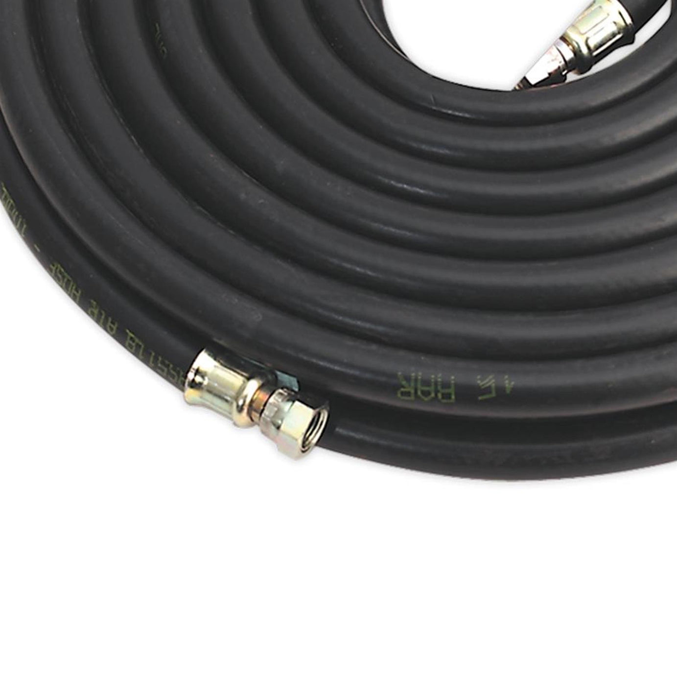 Sealey Heavy Duty Rubber Air Compressor Hose 15m x Ø10mm with 1/4"BSP Unions