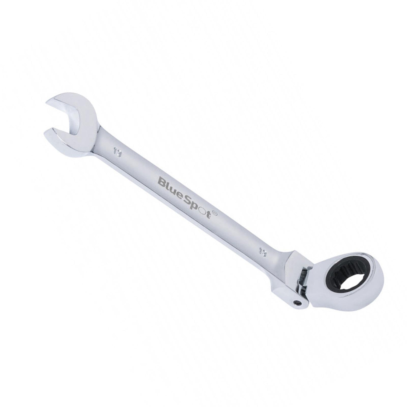 BlueSpot Ratchet Spanner Combination Flexible Head Wrench Metric 13mm