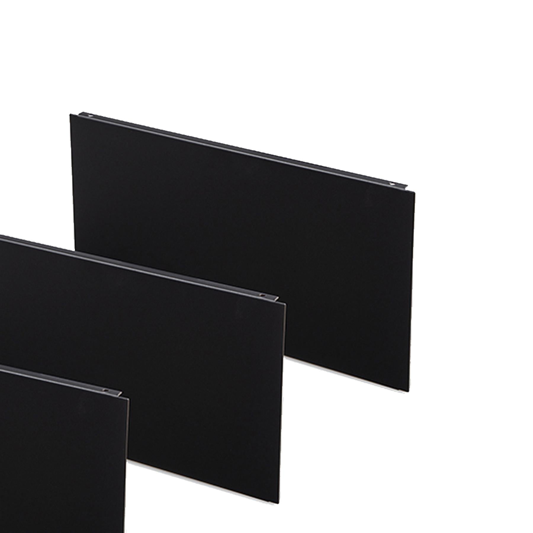 Van Vault Dividers for Slider 4pk Black 420 x 5 x 244mm