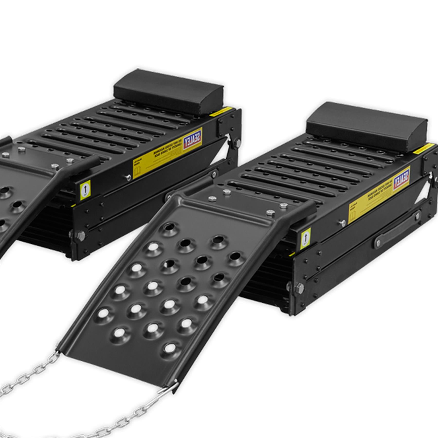 Sealey Steel Folding Loading Ramps 500kg Capacity per Pair