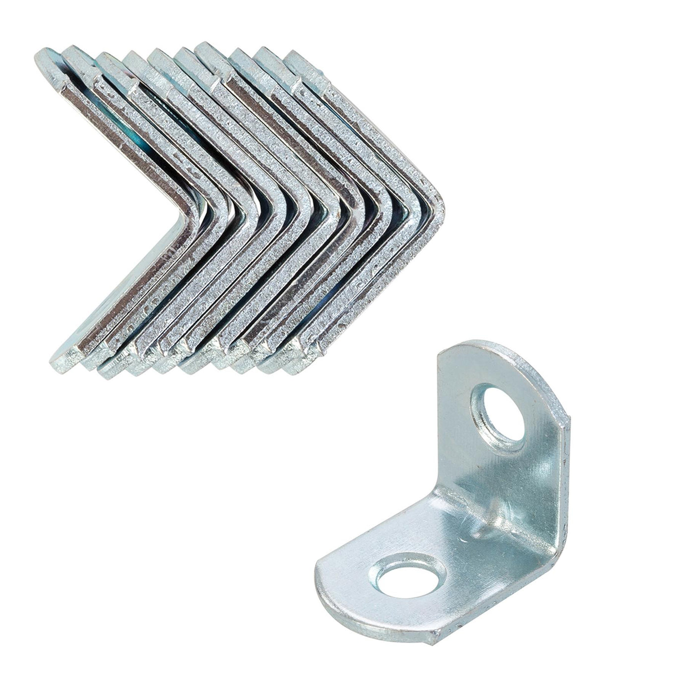 50pcs Stainless Steel Right Angle Bracket L Shape Corner Brace Tool 19*19mm