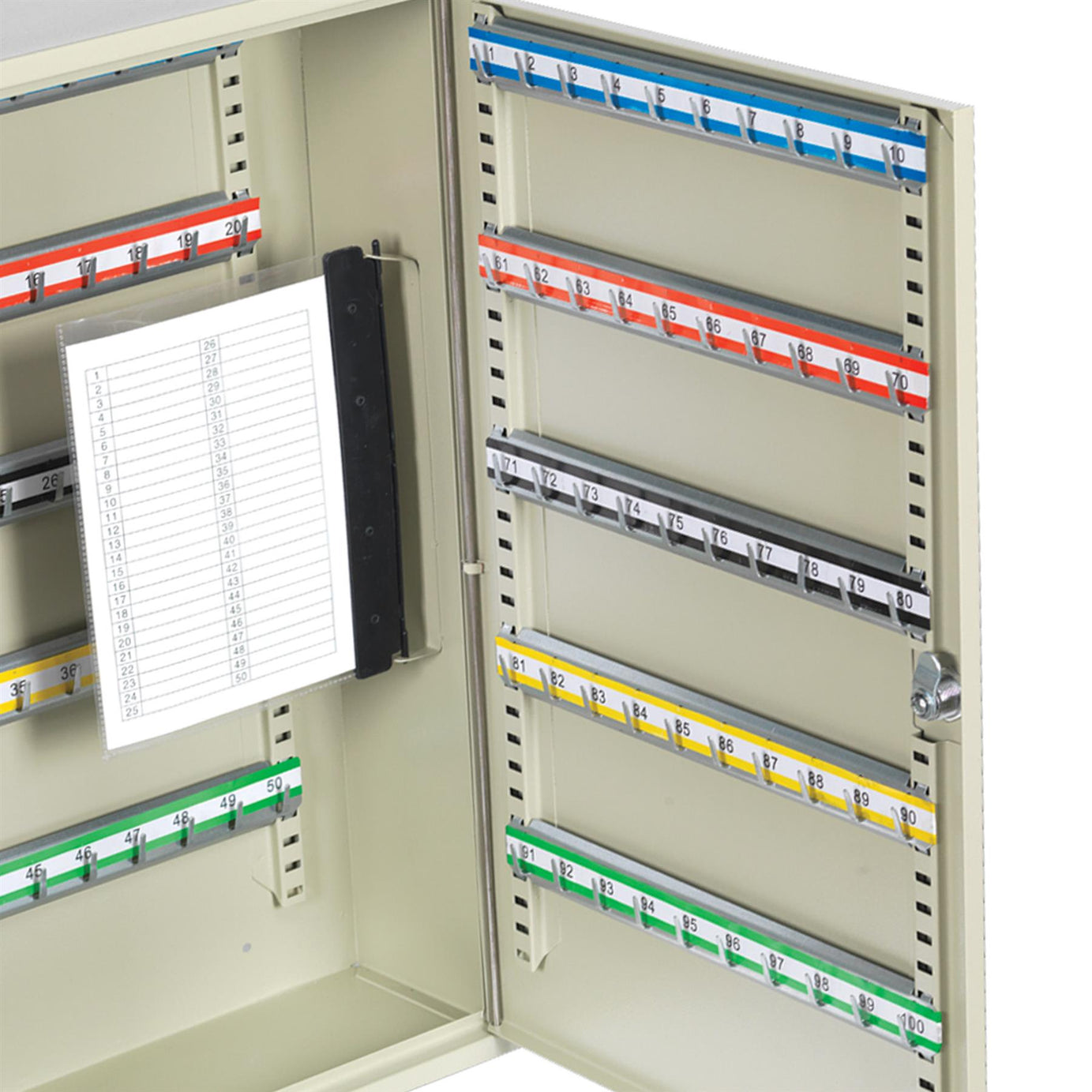 Sealey Key Cabinet 100 Key Capacity Deep