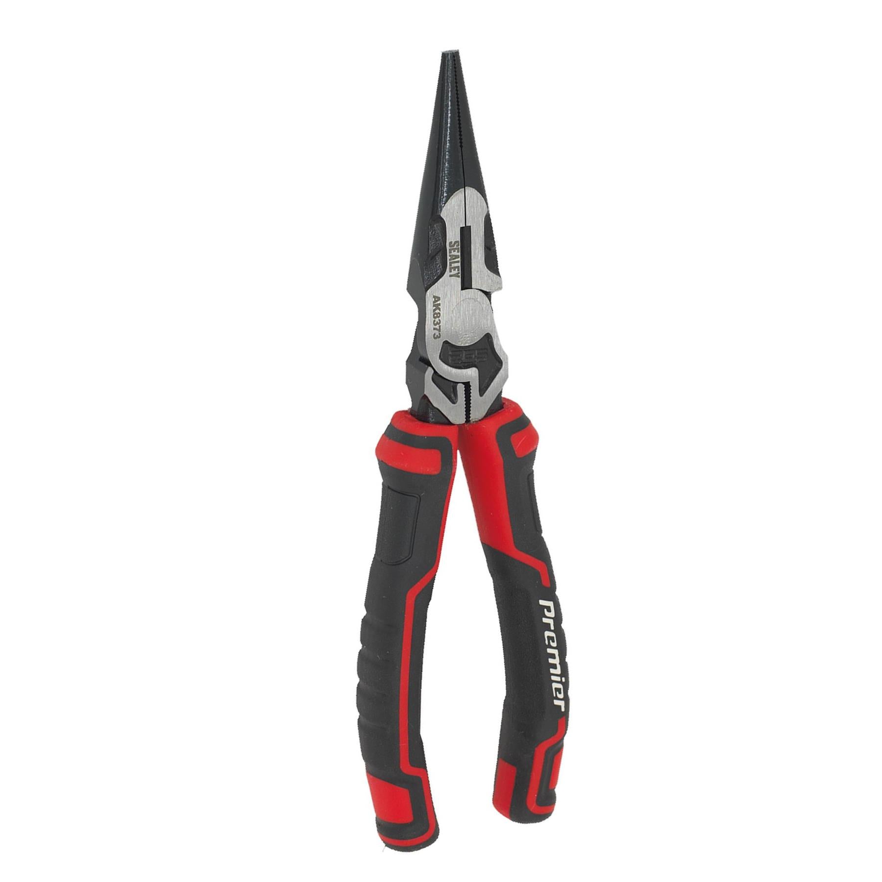 Sealey Long Nose Pliers High Leverage 200mm