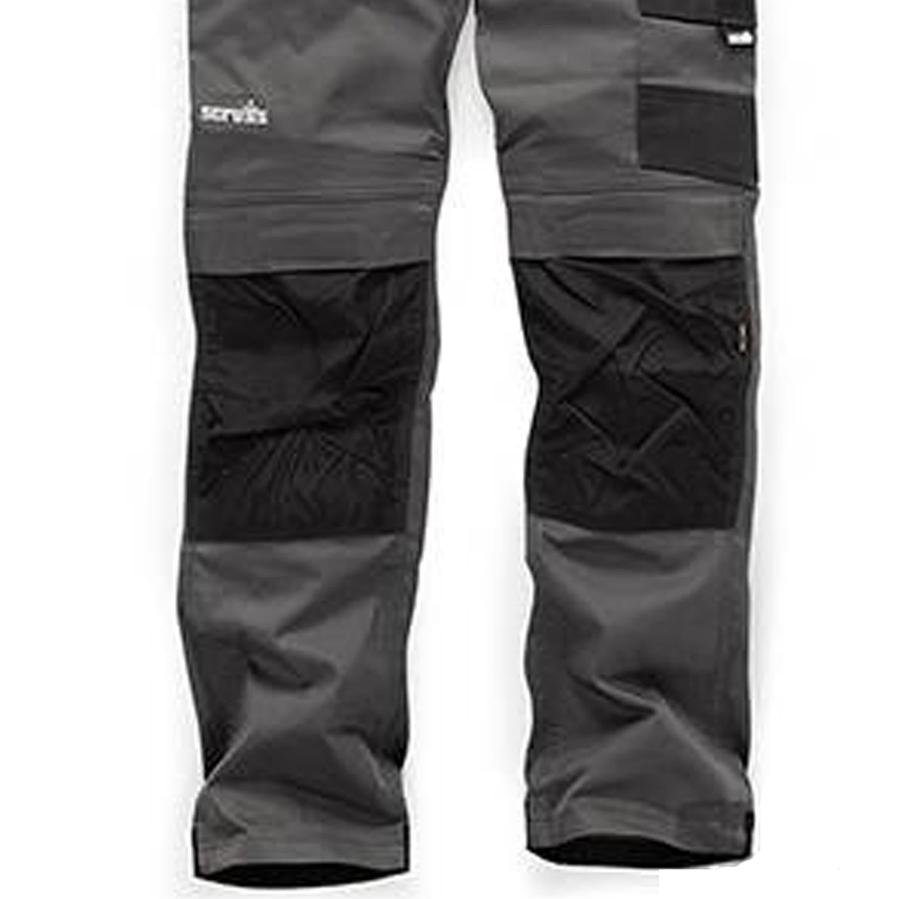 Scruffs WORKER Flex Trousers Graphite Trade Hardwearing 28R