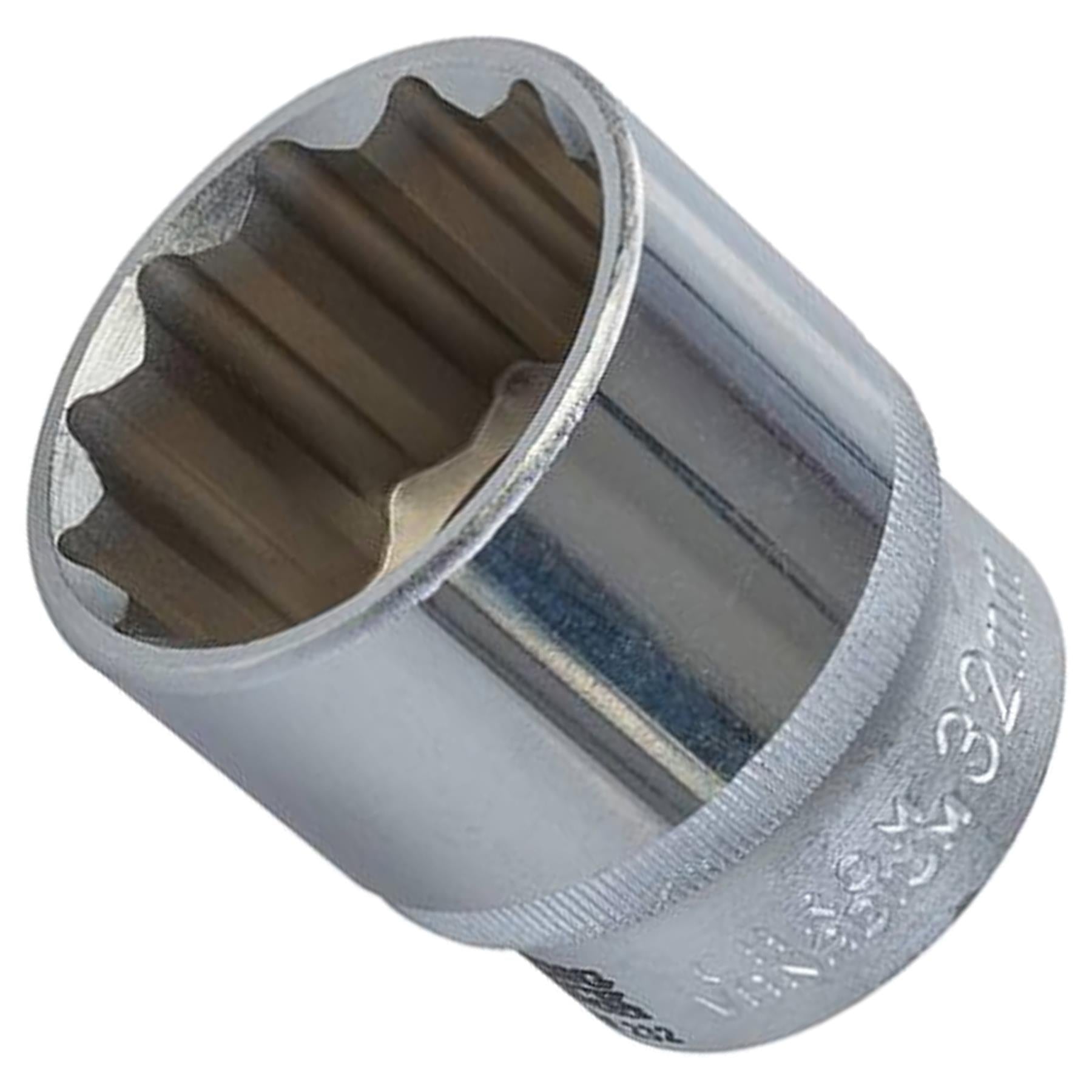 King Dick Socket 1/2" SD 12 Point (12pt) Metric 32mm
