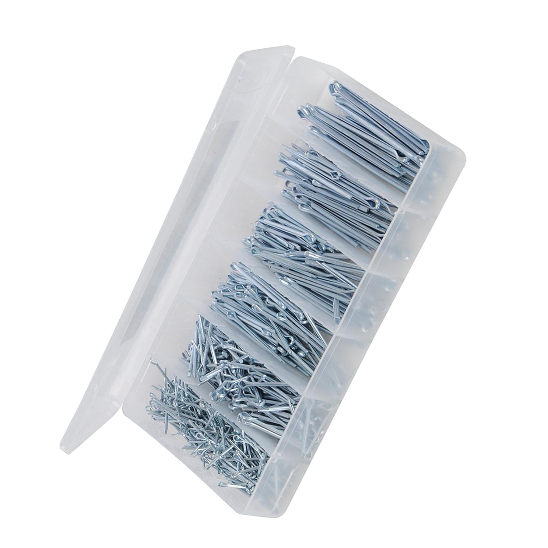 555Pce Split Pins Cotter Fixings Secure Assortment Box Corrosion Resistance
