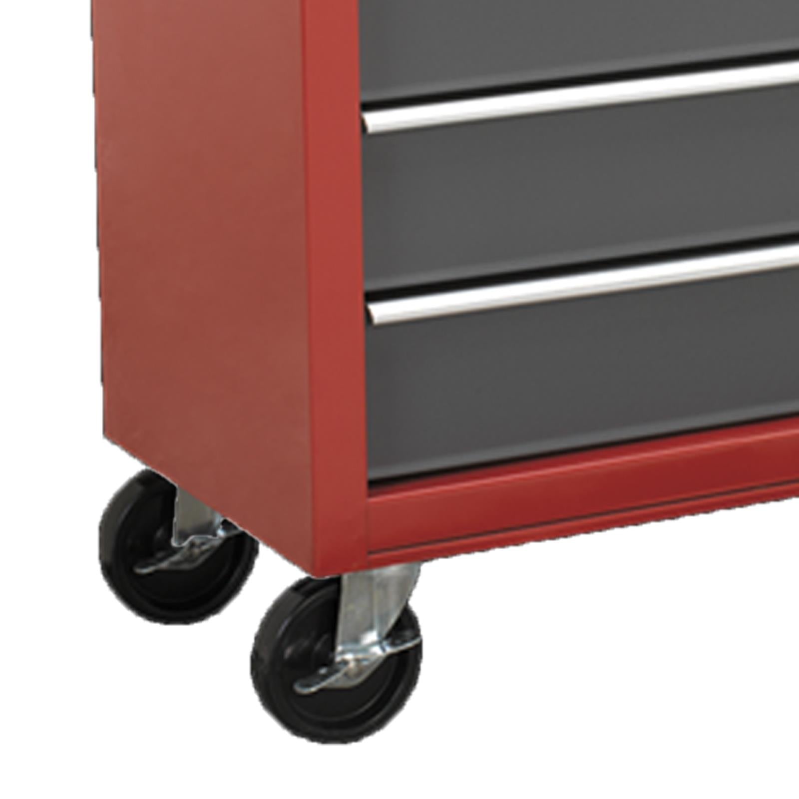 Sealey AP22507BB Rollcab 7 Drawer with Ball Bearing Slides - Red/Grey