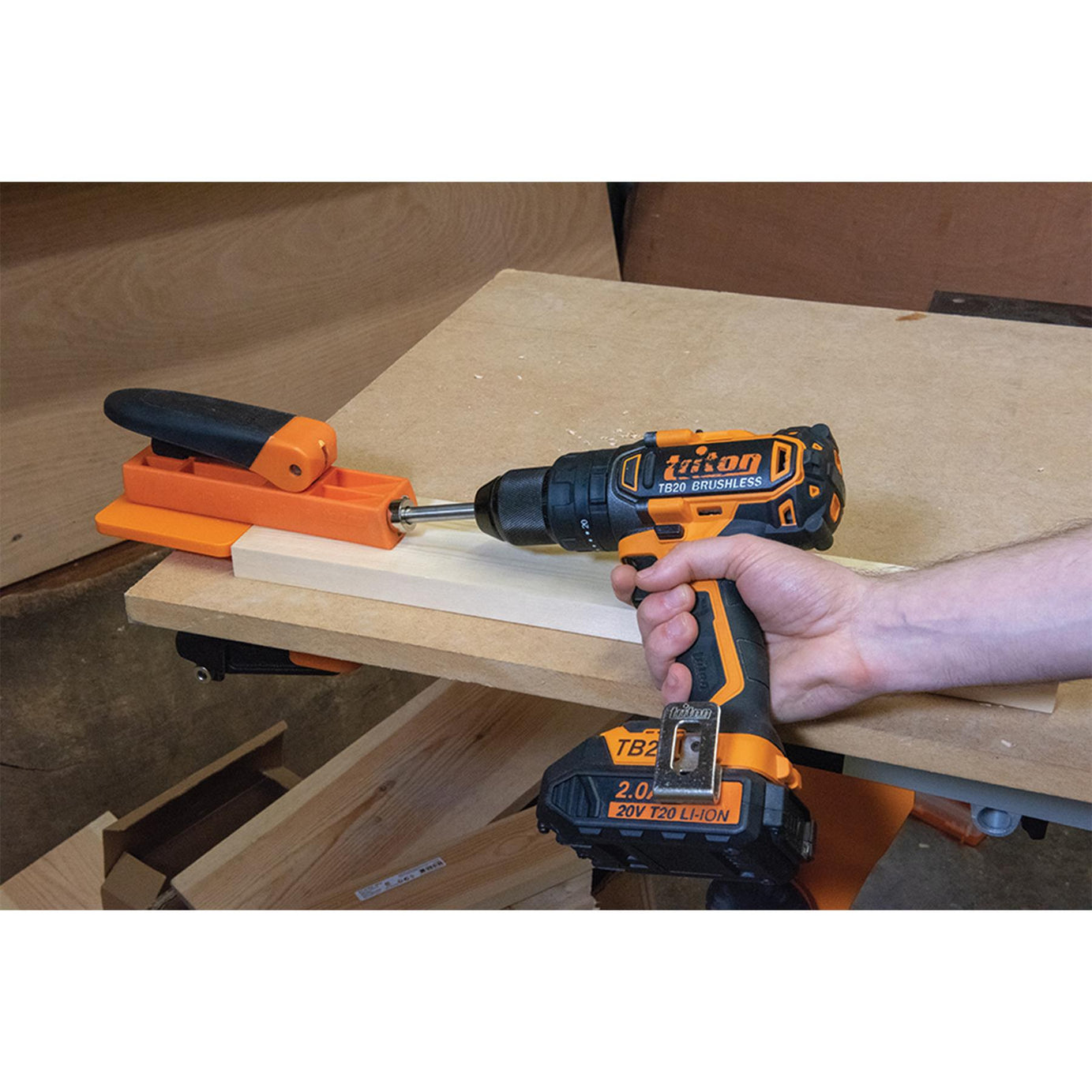 T4 Easy-set Pocket-hole Jig T4PHJ Bench-clamping Jig With Strong.