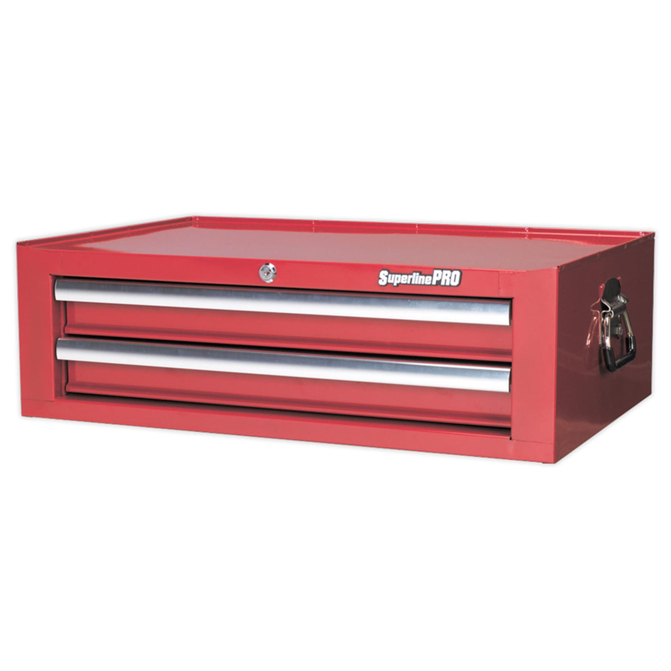 Sealey Mid-Box 2 Drawer with Ball Bearing Slides - Red