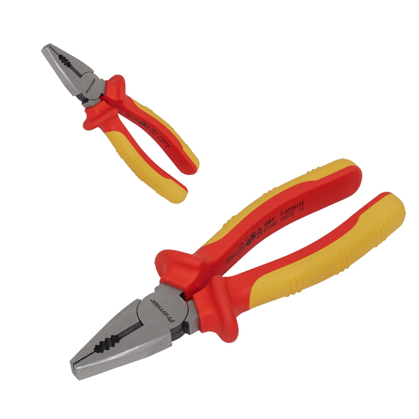 Sealey Combination Pliers 175mm VDE Approved