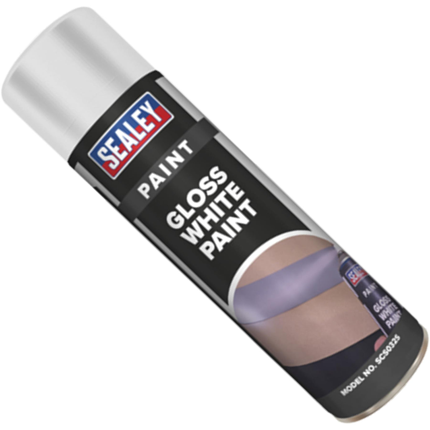 Sealey White Gloss Paint 500ml Single