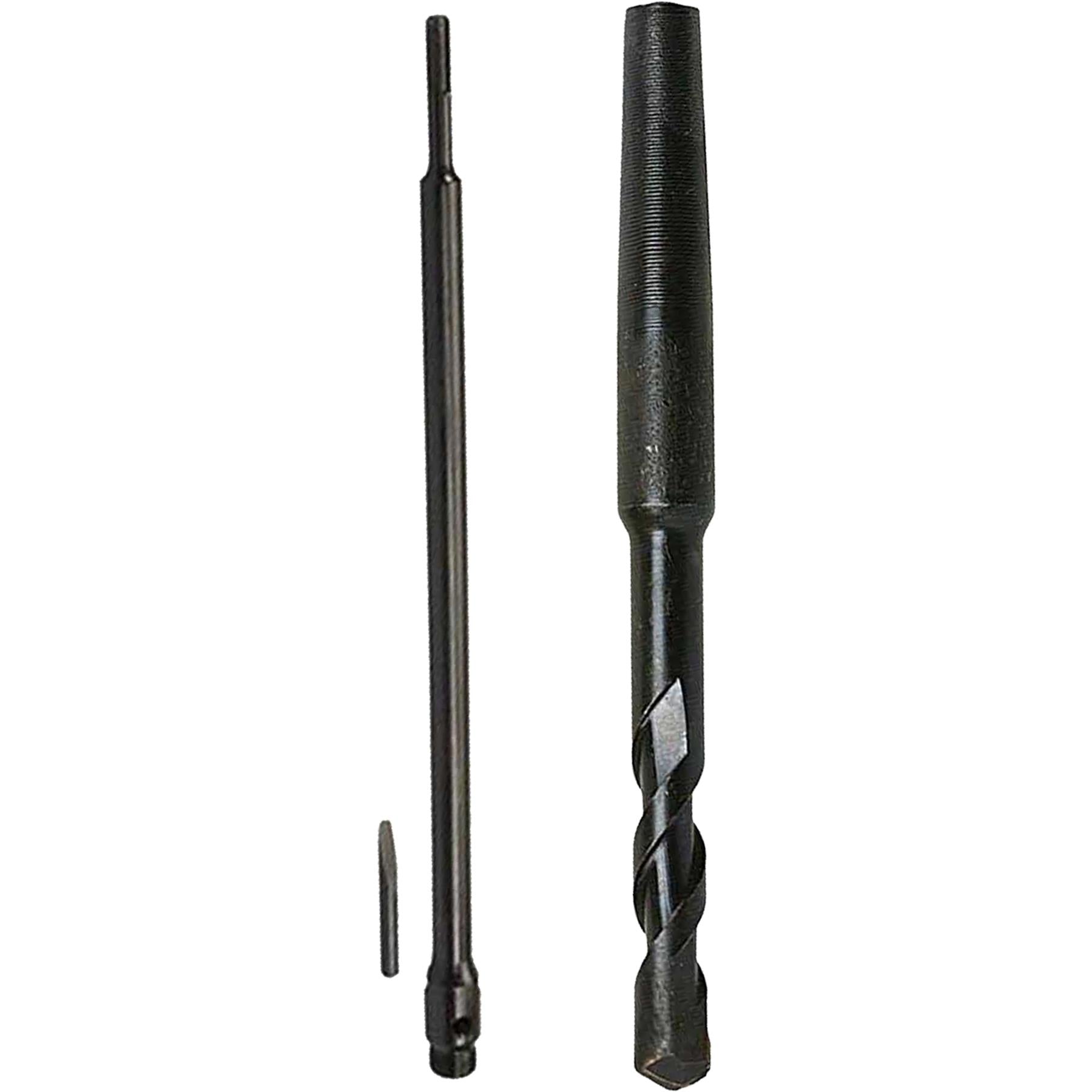 TCT Core Drill Bit 100mm Hole Saw Masonry Stone Brick SDS Plus 1000mm Shaft Pilot