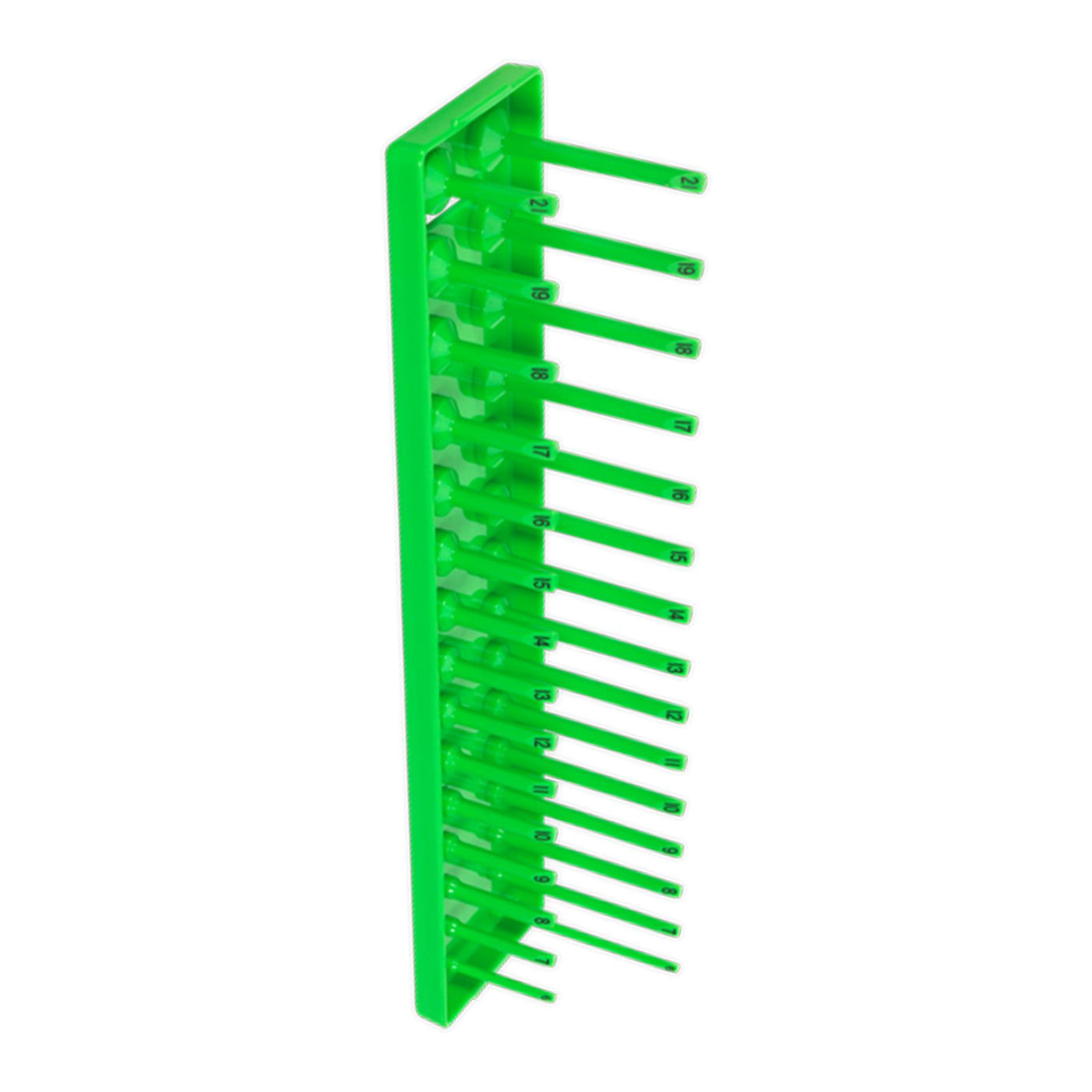 Sealey Socket Holder 3/8"Sq Drive 6-21mm Hi-Vis Green