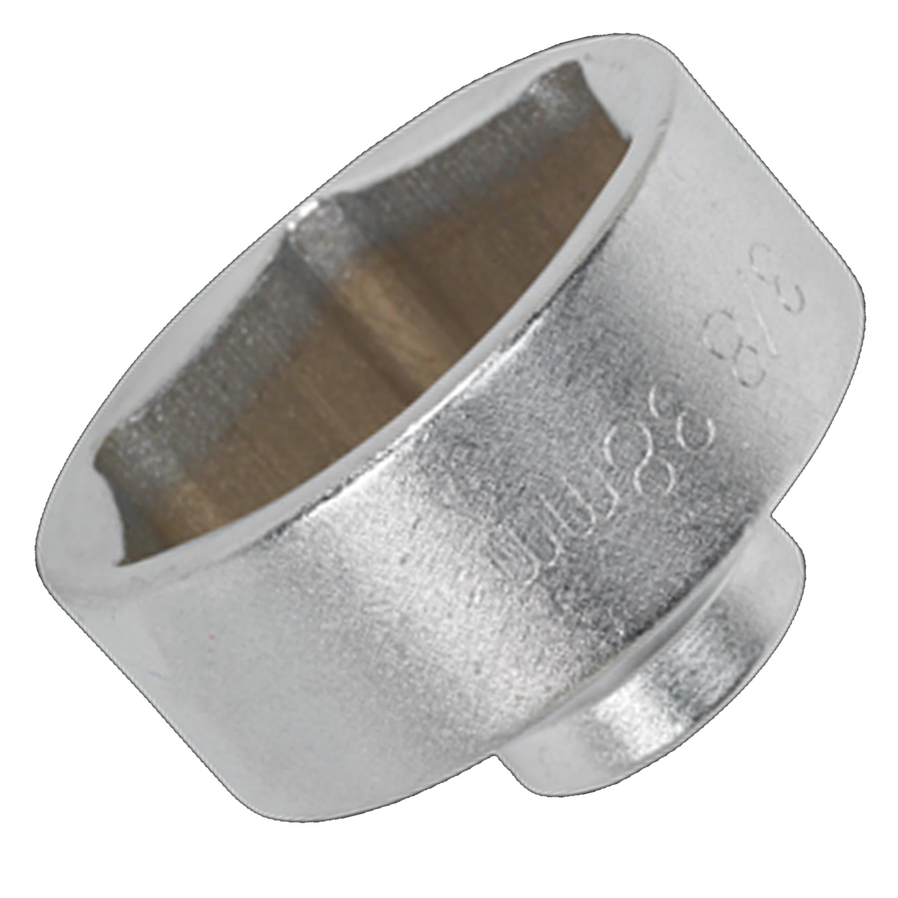 Sealey Low Profile Oil Filter Socket 38mm 3/8"Sq Drive