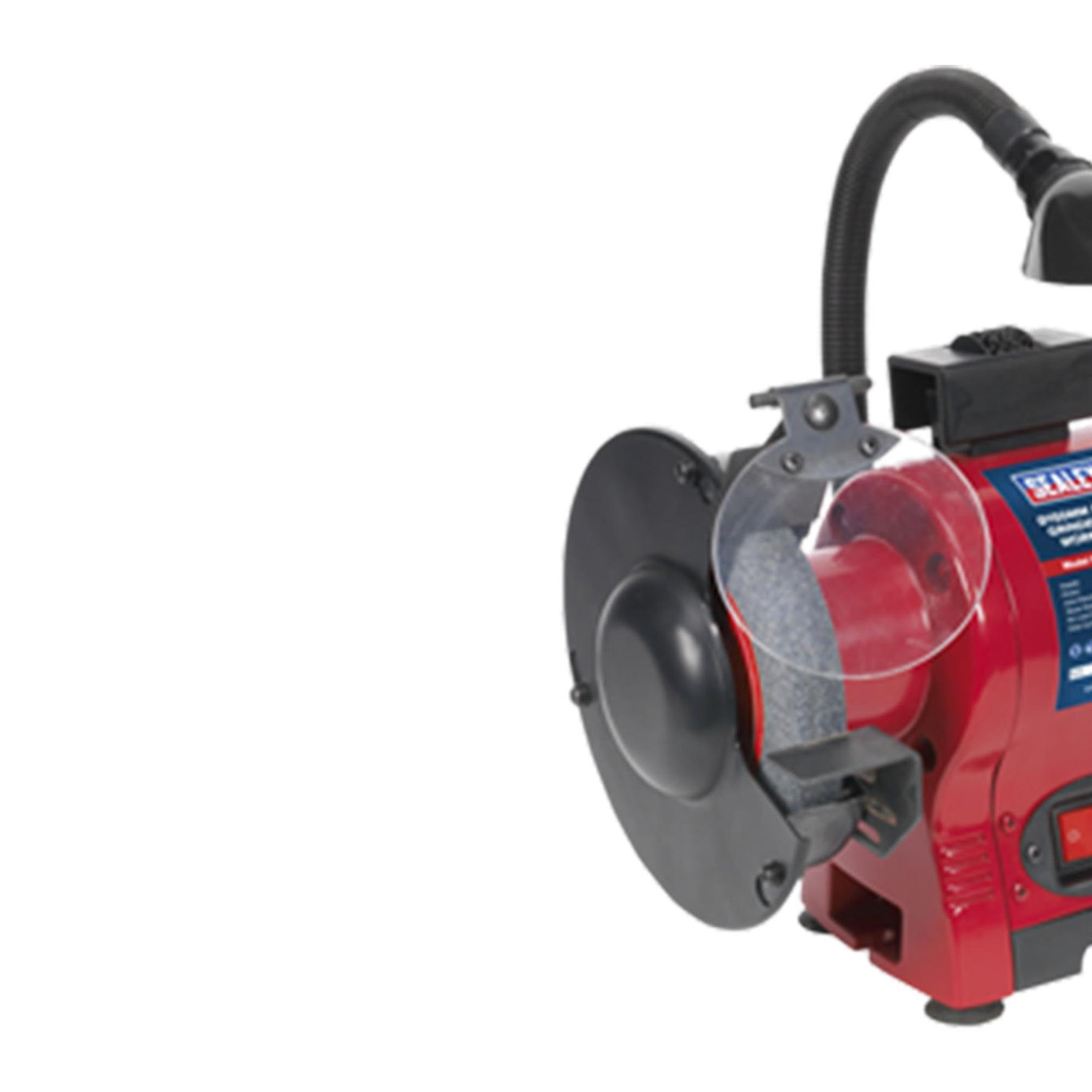 Sealey Bench Grinder 150mm with Work Light 250W/230V