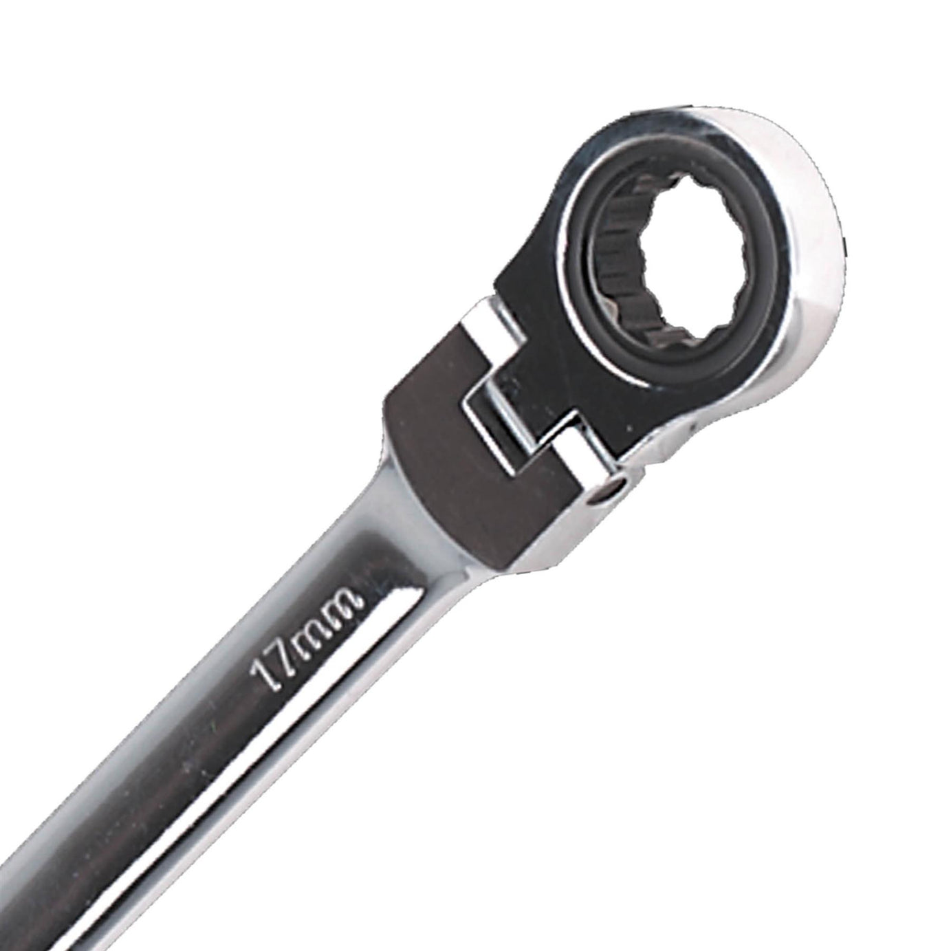 Sealey Flexi-Head Ratchet Combination Spanner 17mm