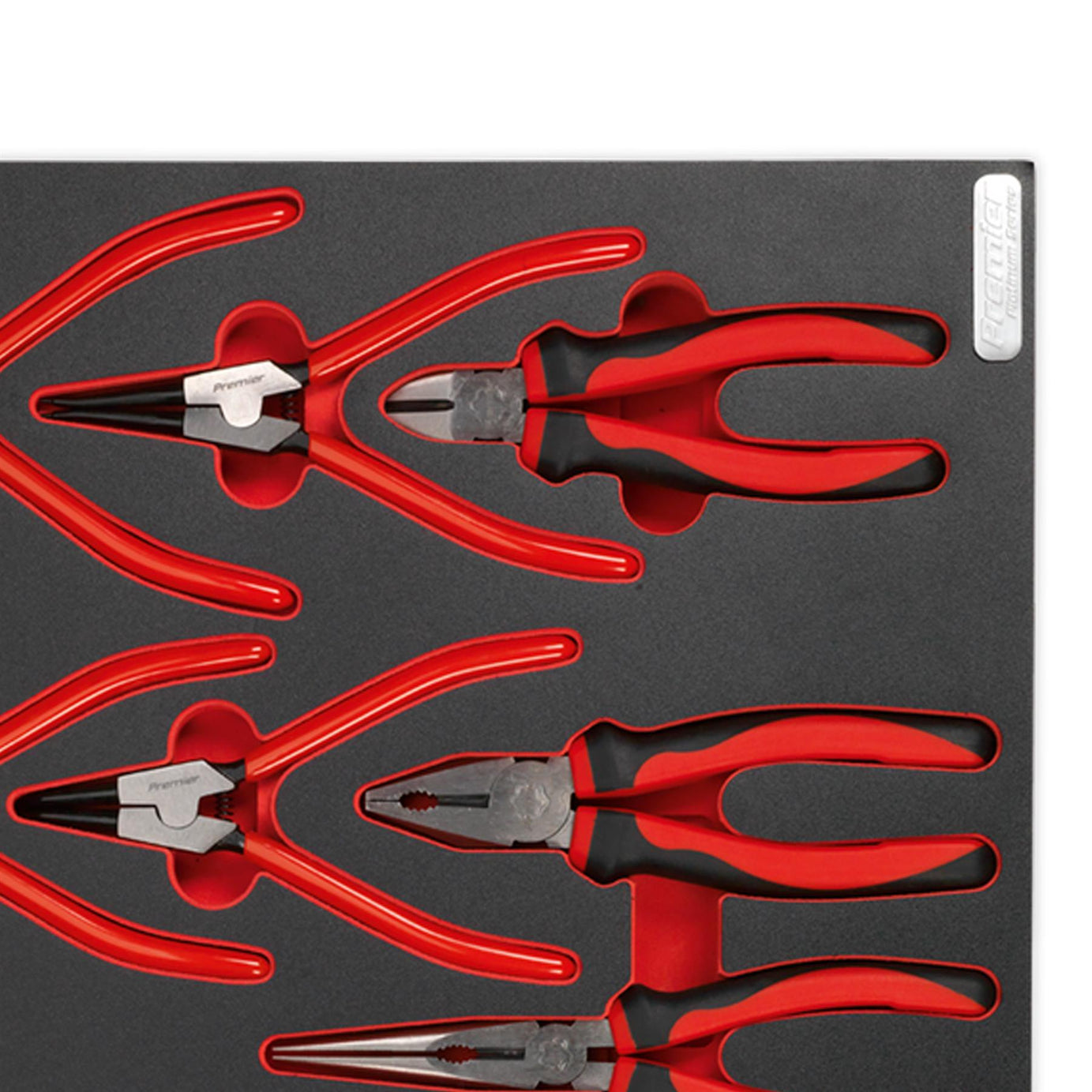 Sealey Tool Tray with Pliers Set 14pc