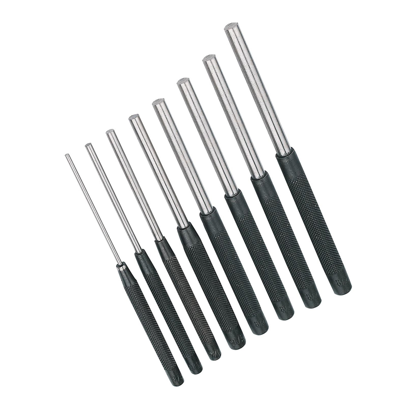 Parallel Pin Punch Drift Set 200mm 8 Piece 2.4mm - 9.5mm Mechanics Tools