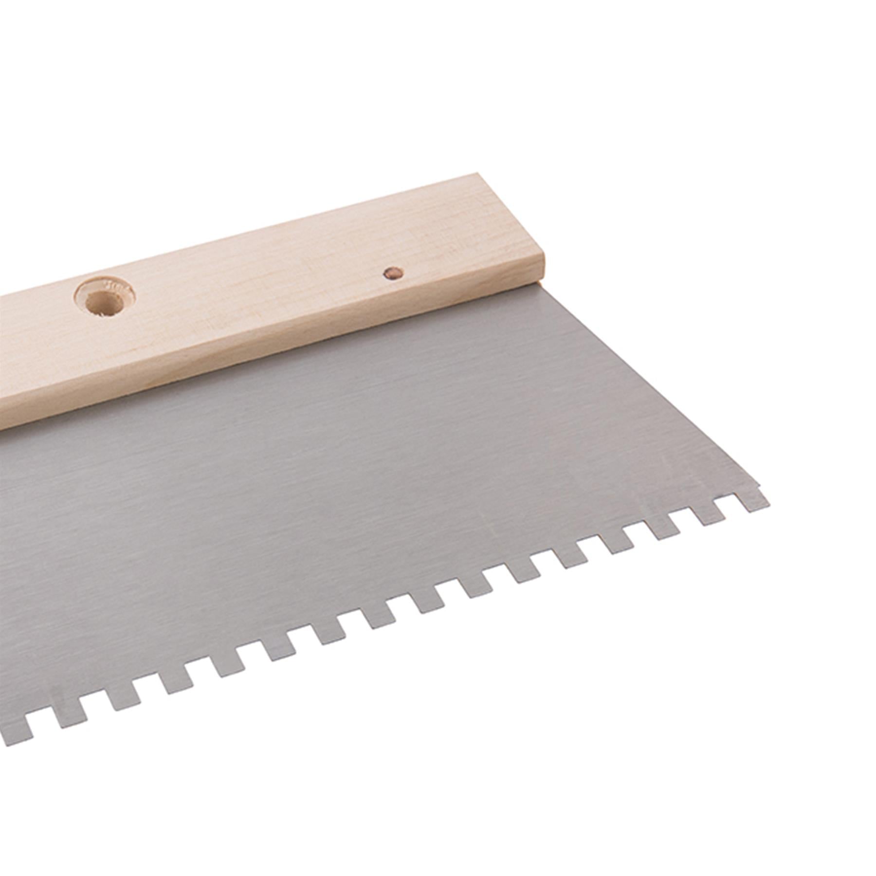 Adhesive Comb 6mm Teeth Floor Wall Tile Grout Plaster Spreader DIY 250mm Long