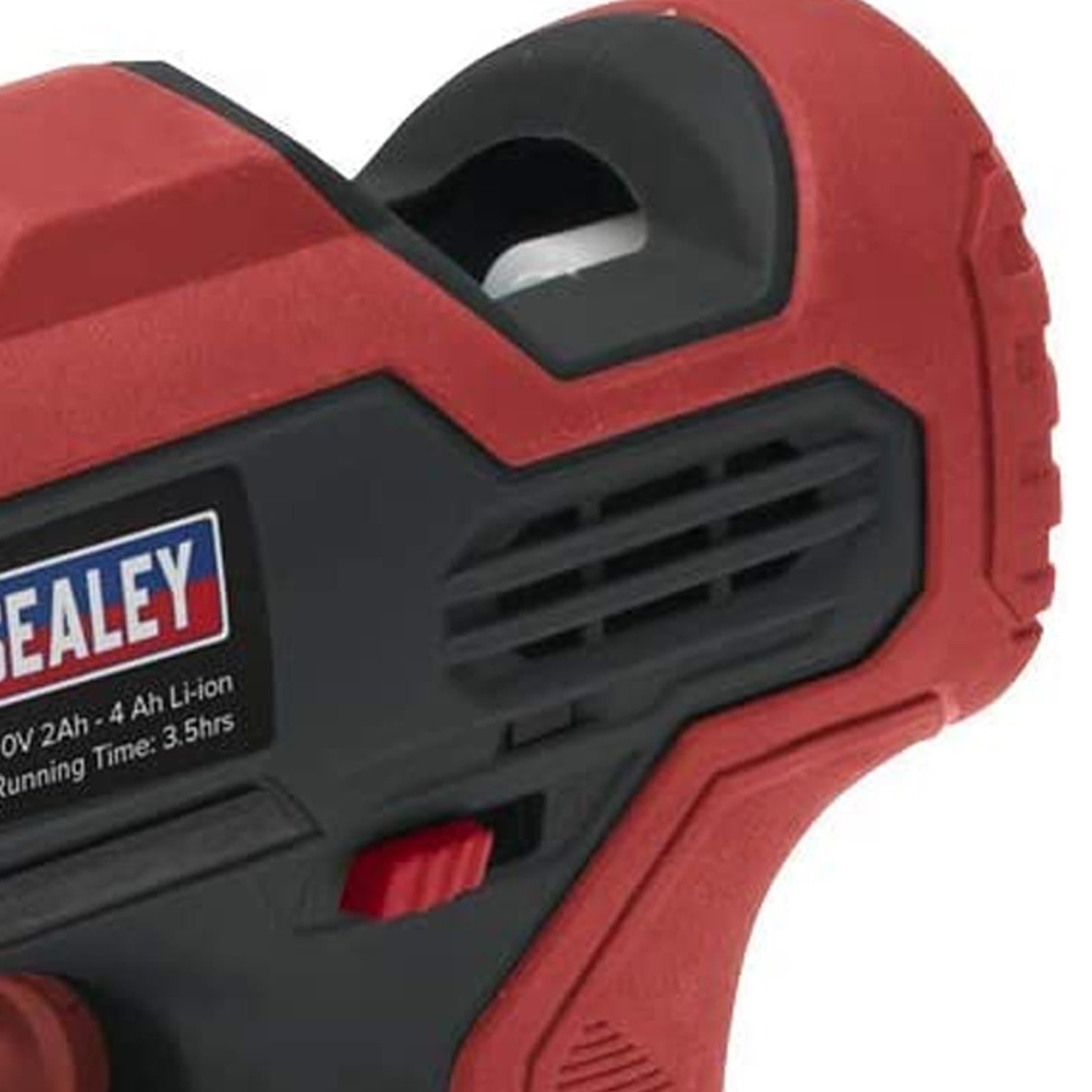 Cordless Glue Gun Kit 20V From Sealey - 2 Batteries