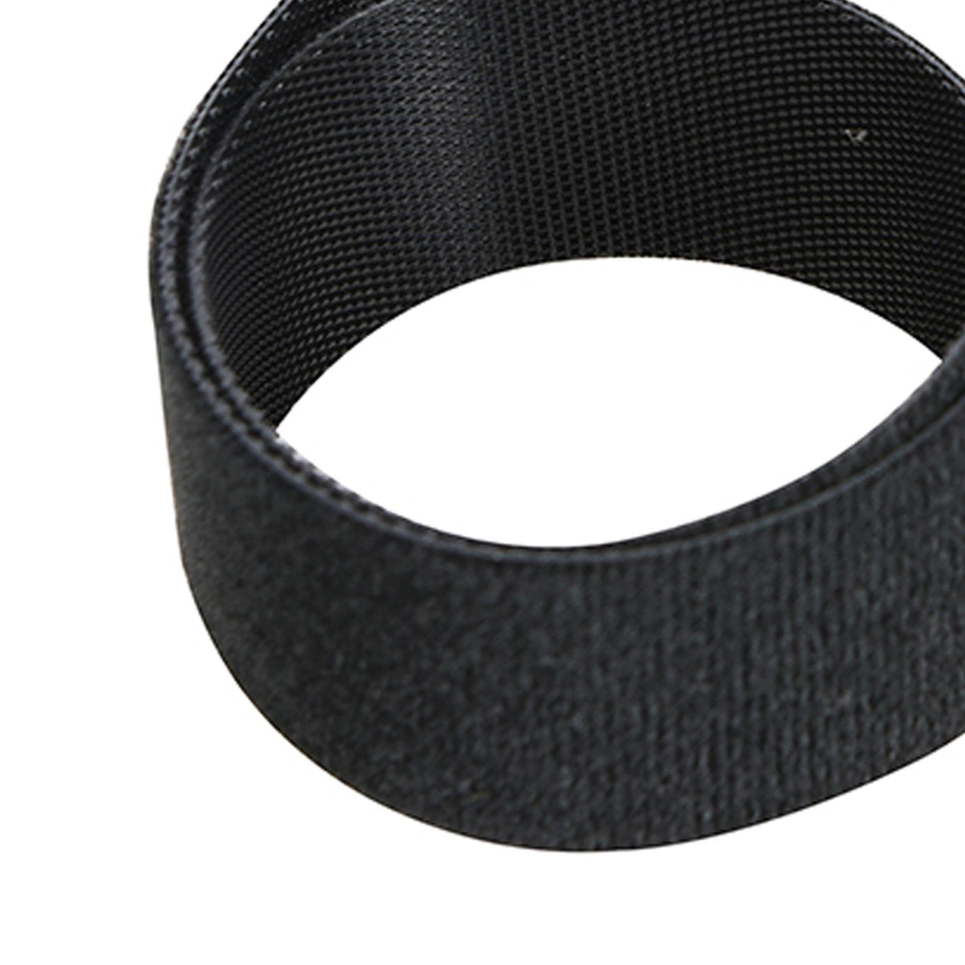 Self-Wrap Hook & Loop Tape Black - 25mm X 5M Double-Sided 100% Nylon Reusable