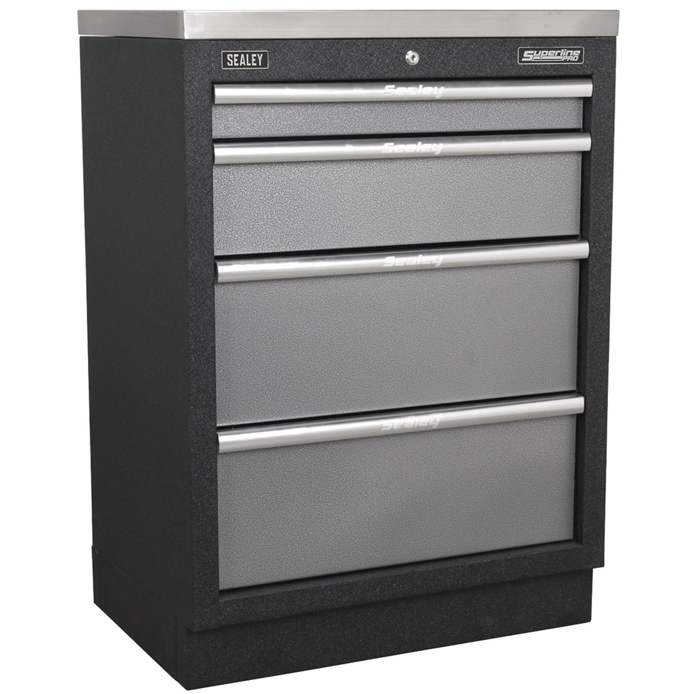 Sealey Modular 4 Drawer Cabinet stainless steel separately 680mm