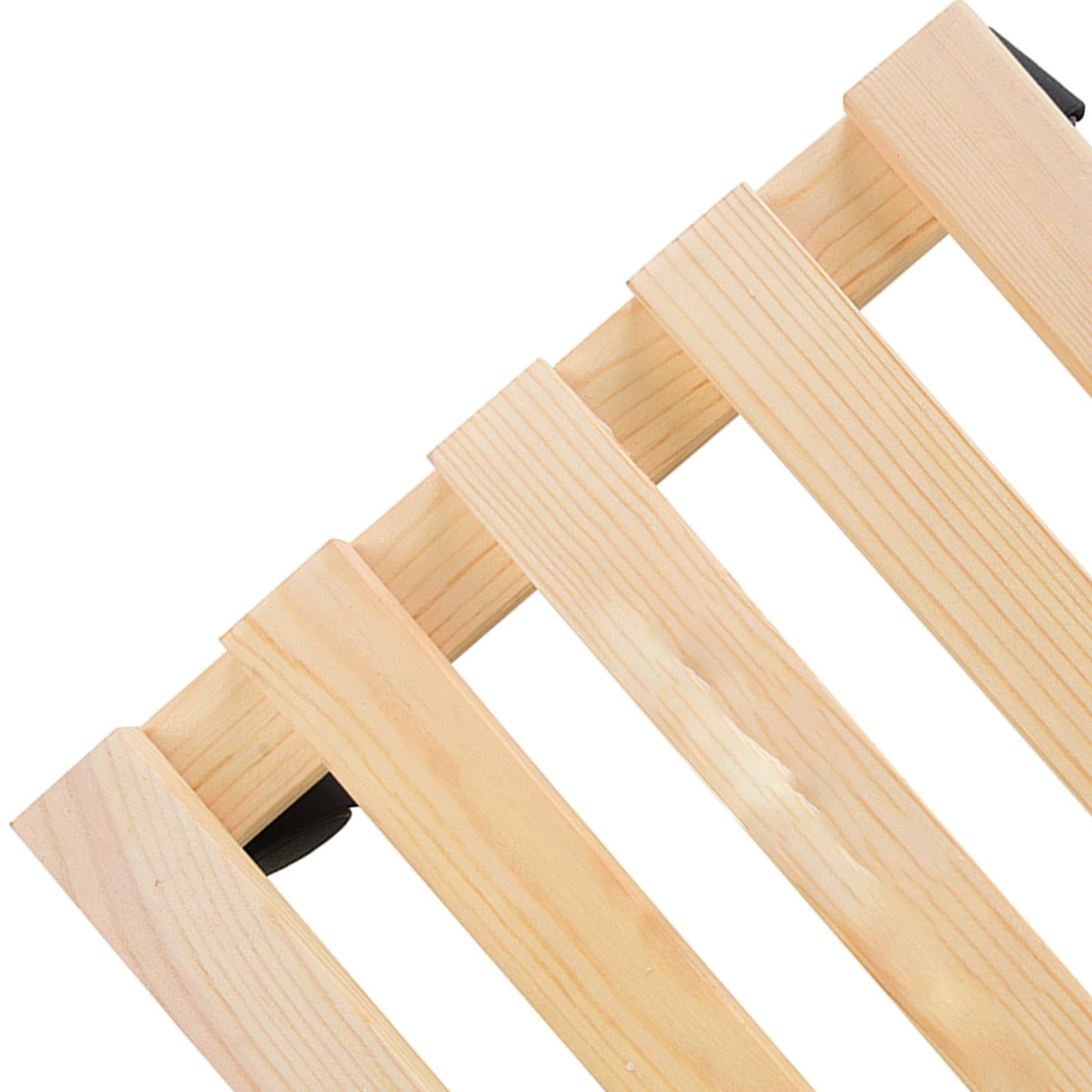 Square Pot Trolley With 4 Castors & Solid Beech Wood For Easy Transport 60Kg