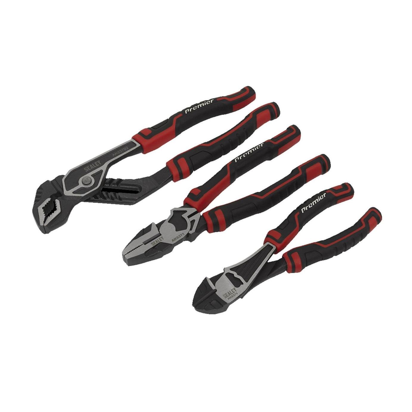 Sealey Pliers Set High Leverage 3pc