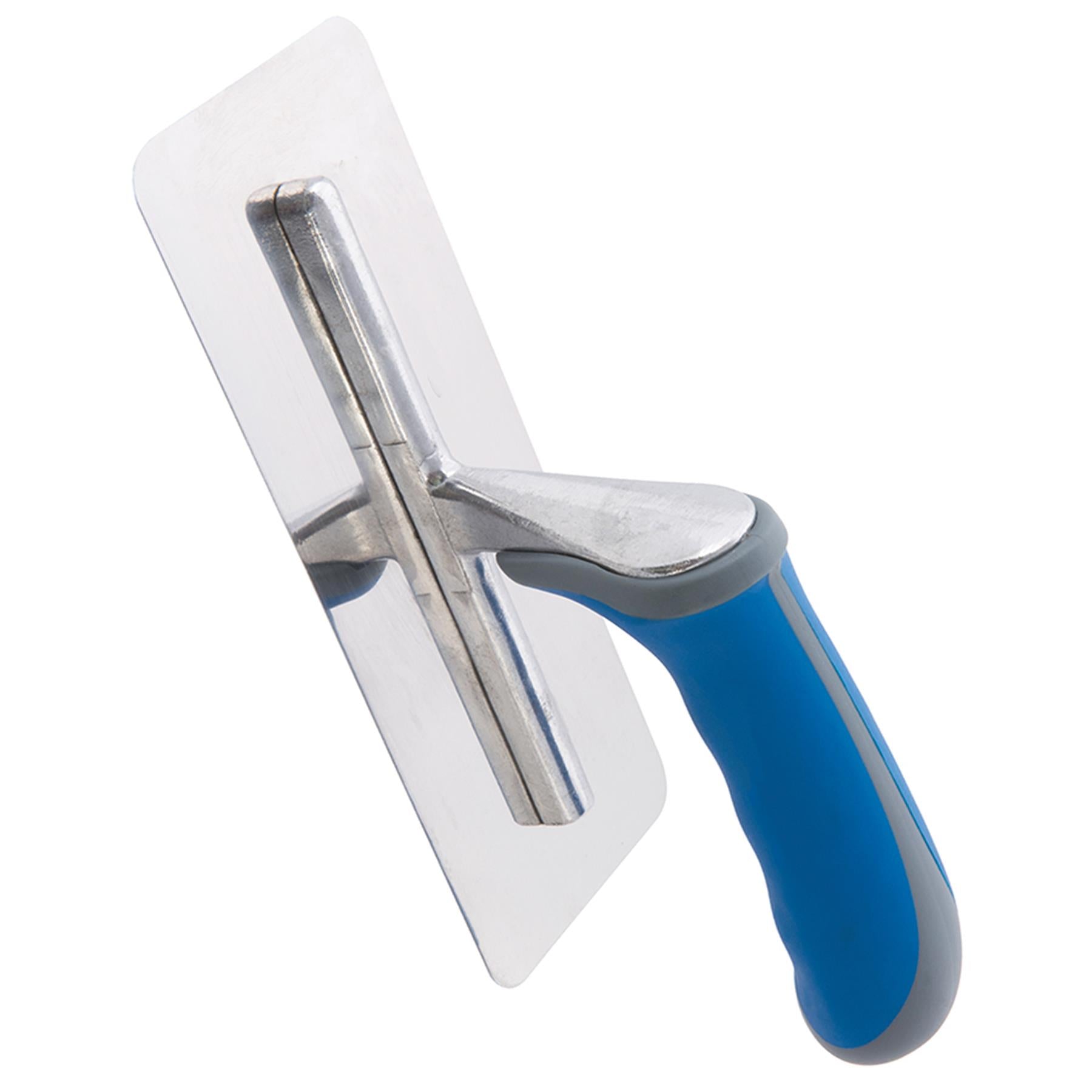 Mini Plastering Trowel 200mm Soft Grip Handle For working in confined spaces