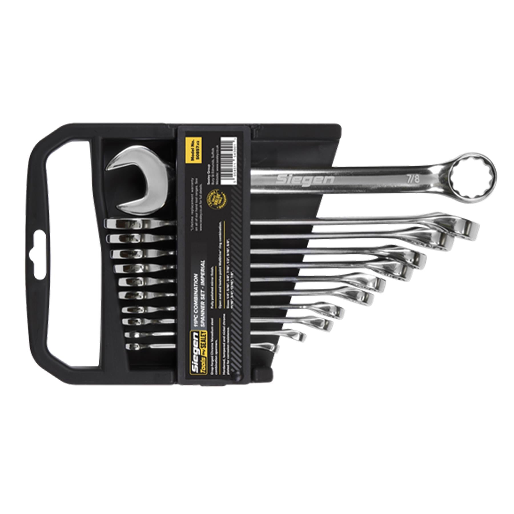 Sealey Combination Spanner Set 11pc Imperial