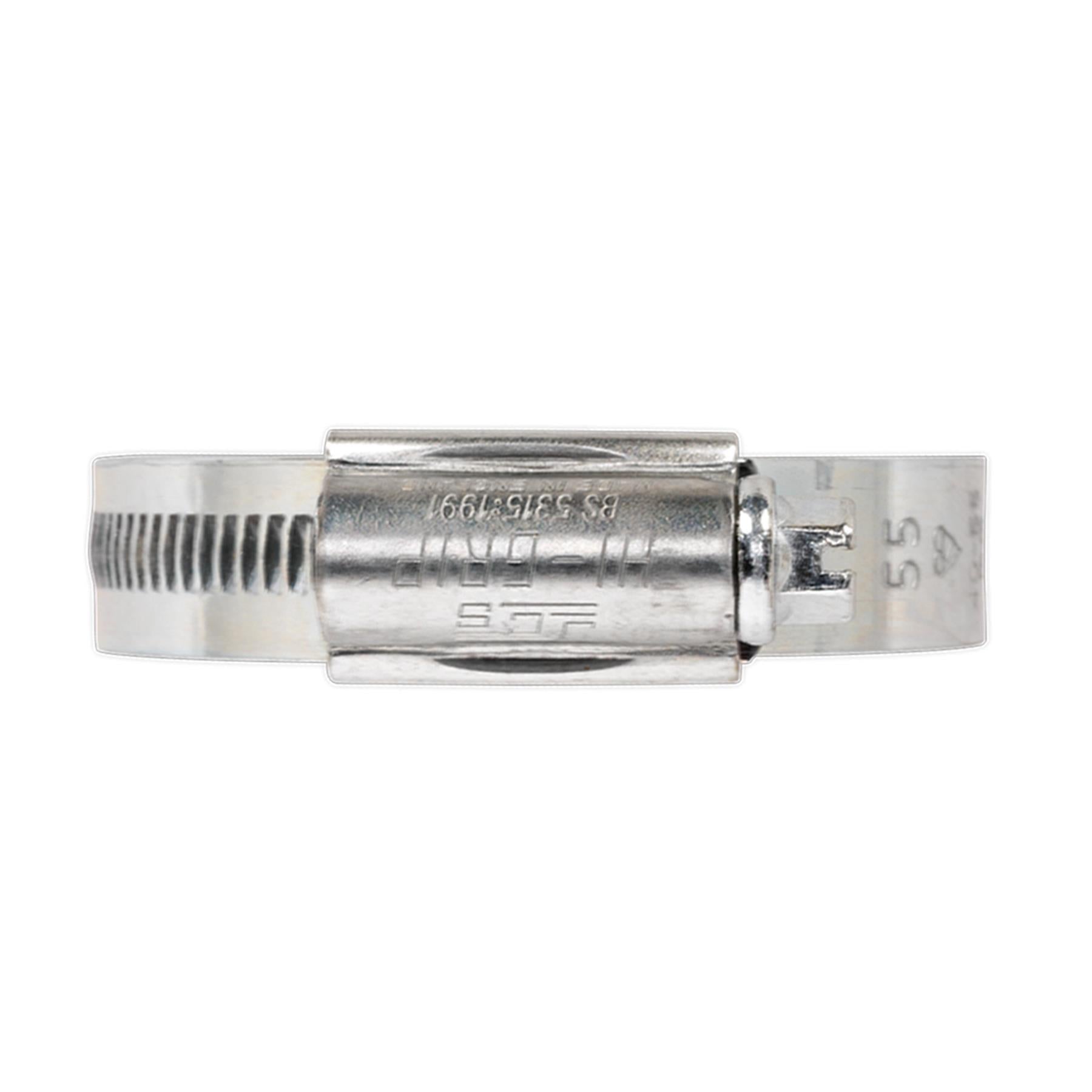 Sealey HI-GRIP Hose Clip Zinc Plated �30-40mm Pack of 20
