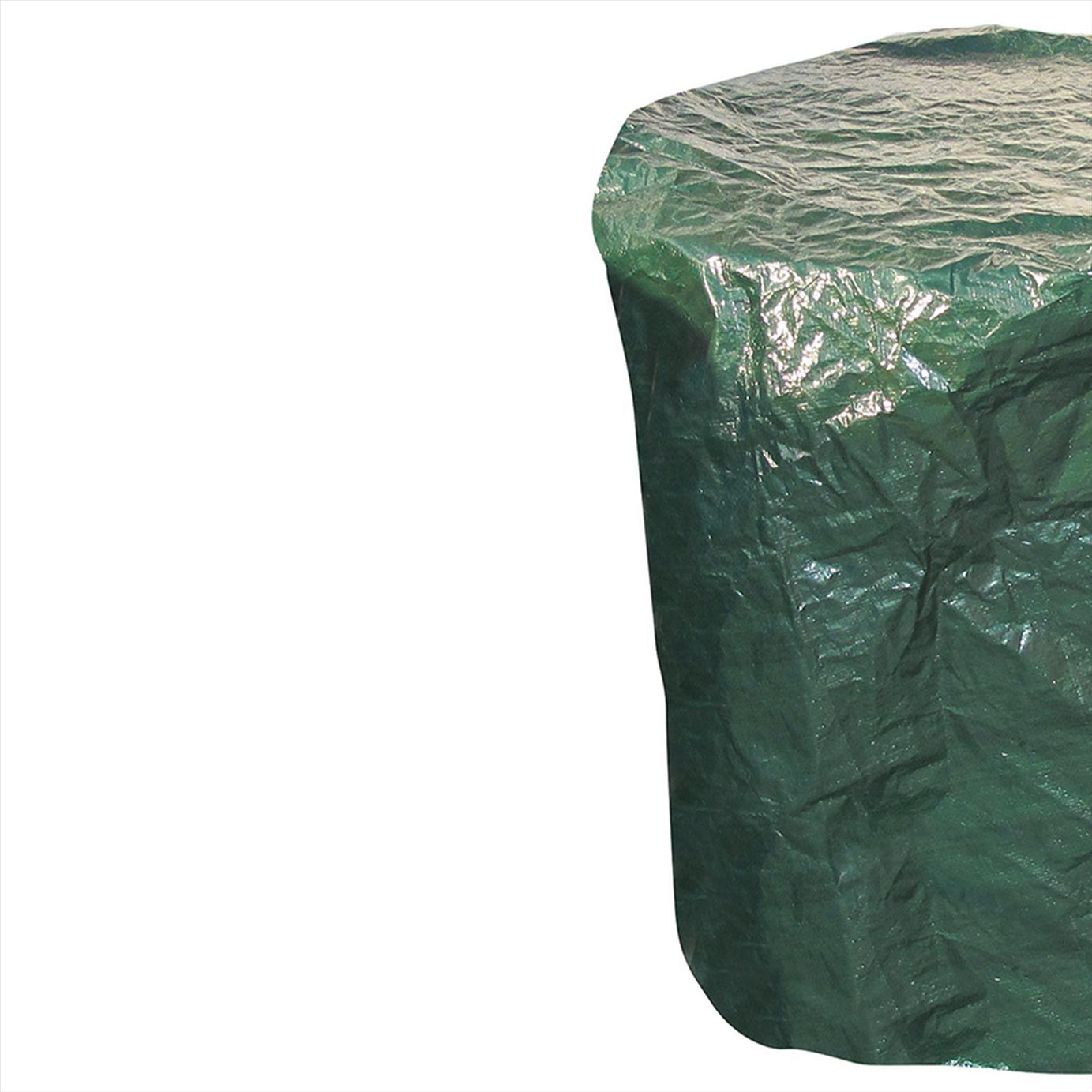 Round Table Cover - 1250 X 810mm Waterproof 100G/M2 Durable Green Polyethylene