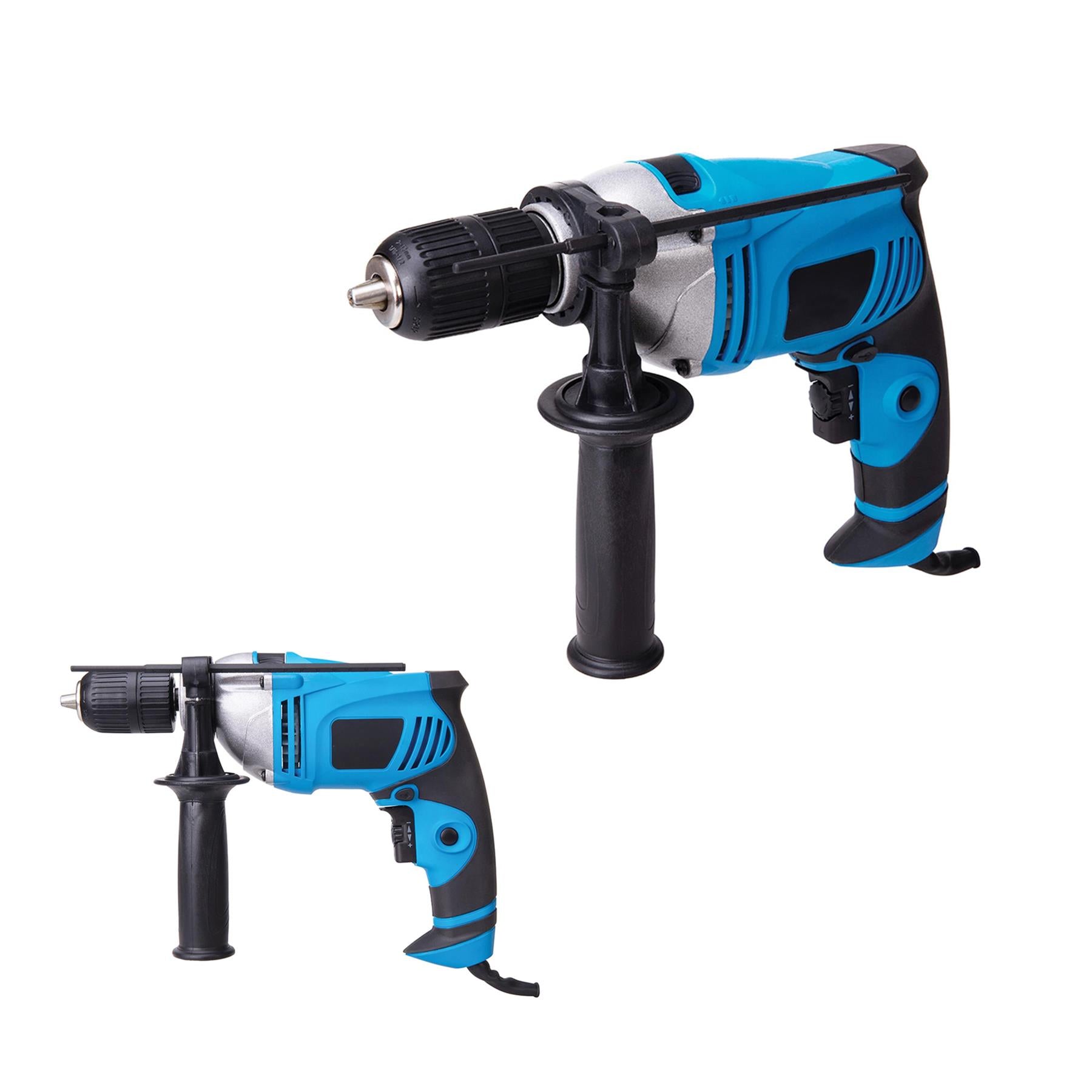710W Variable Speed Electric Hammer Action Power Drill For Steel Concrete & Wood