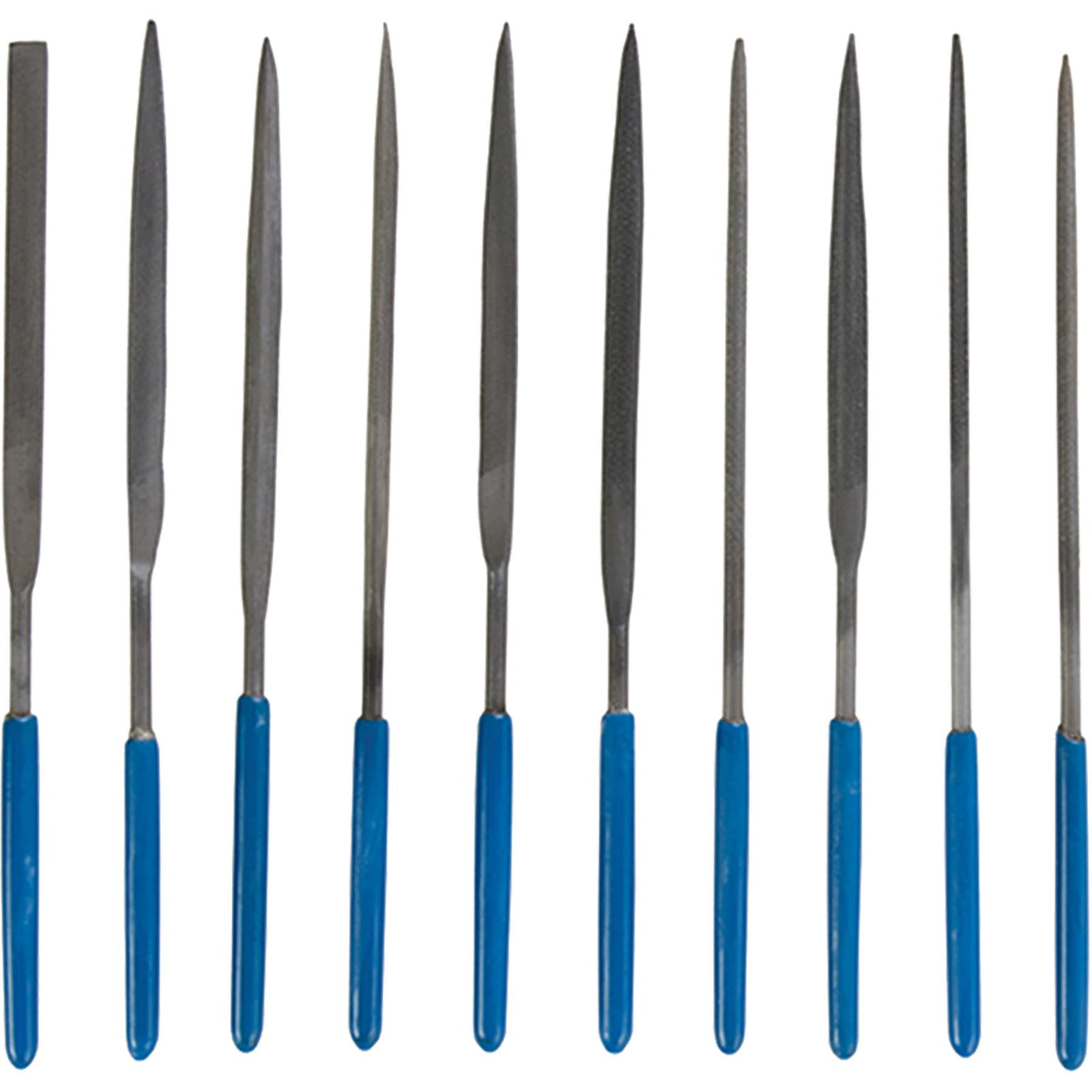 High-Quality Genuine Needle File Set 10pcs Flat Files Warding File Round Crossing Hobbying Crafts