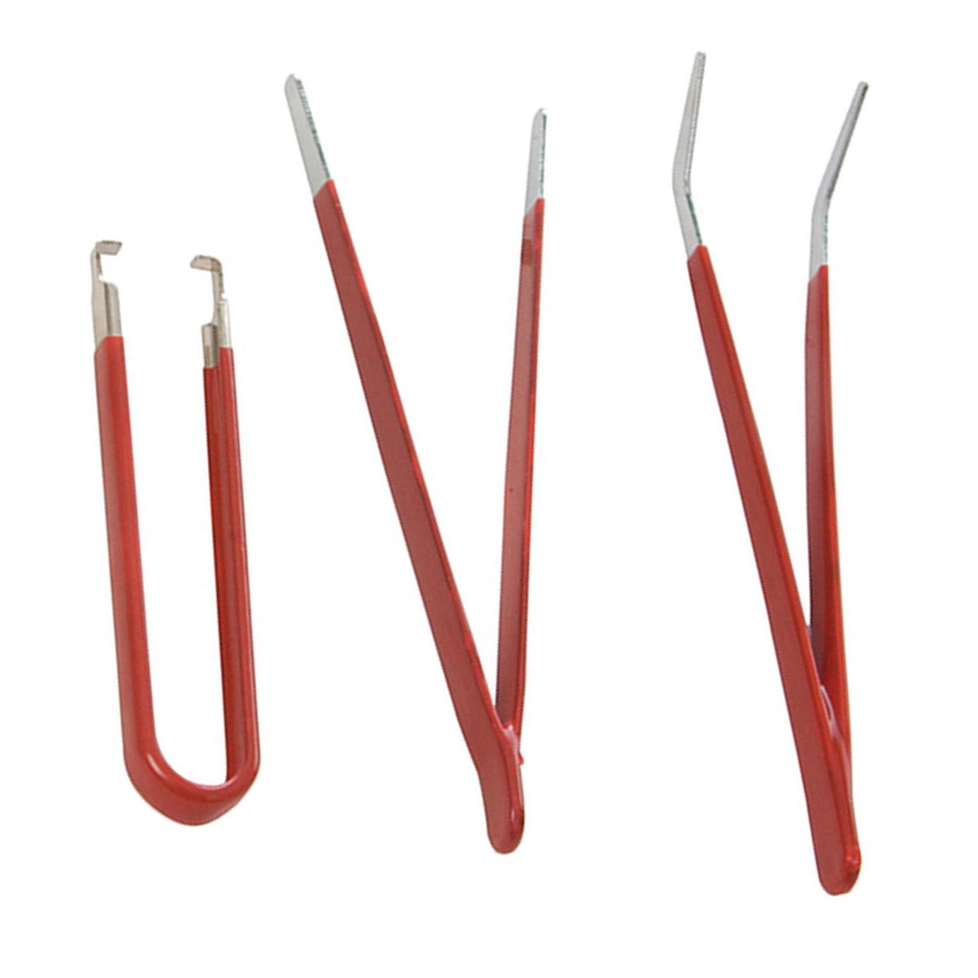 7Pc Tweezer Set For Precise Electronics Modelling Jewellery Beading Wire Work