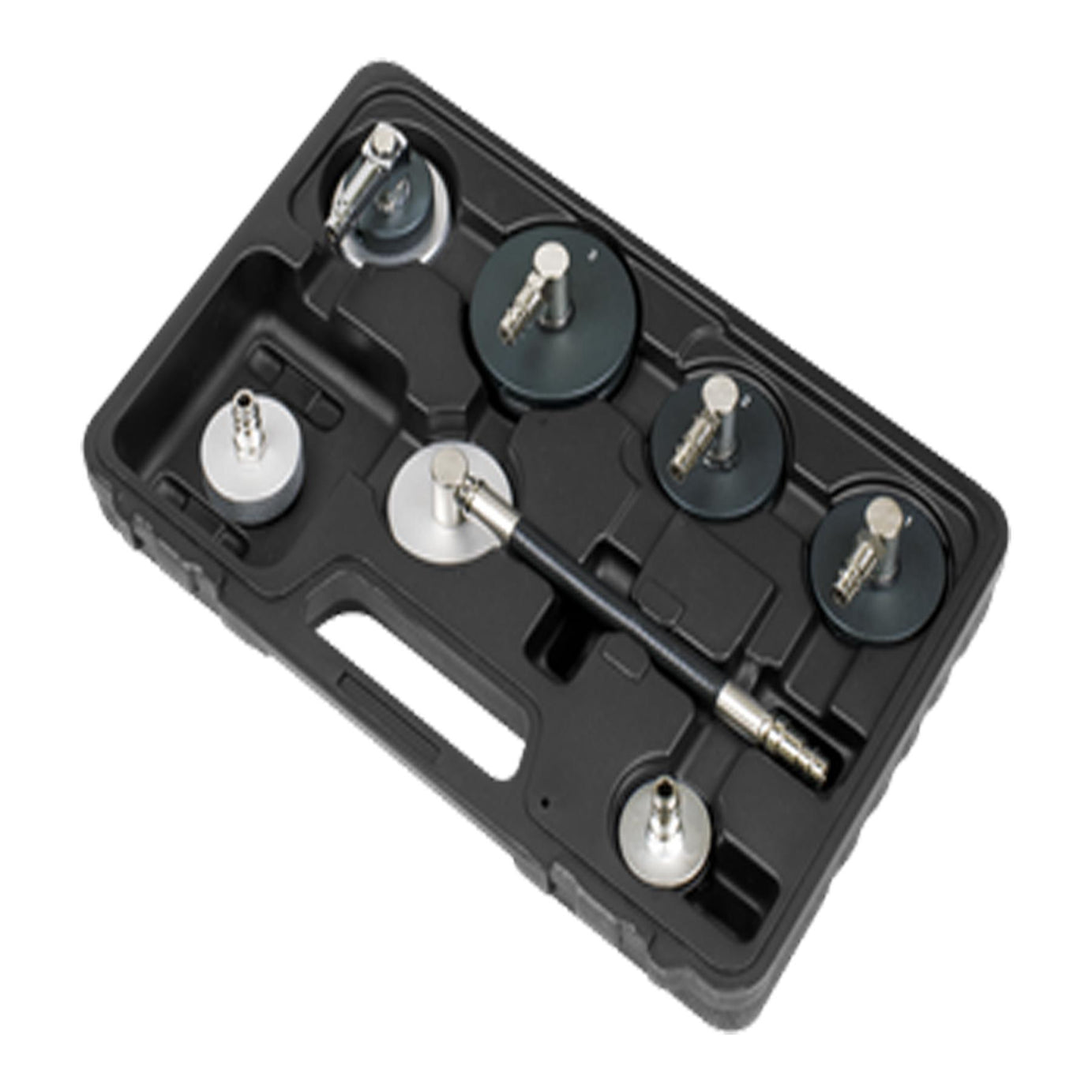 Sealey 7pc Brake & Clutch Pressure Bleeder Cap Set