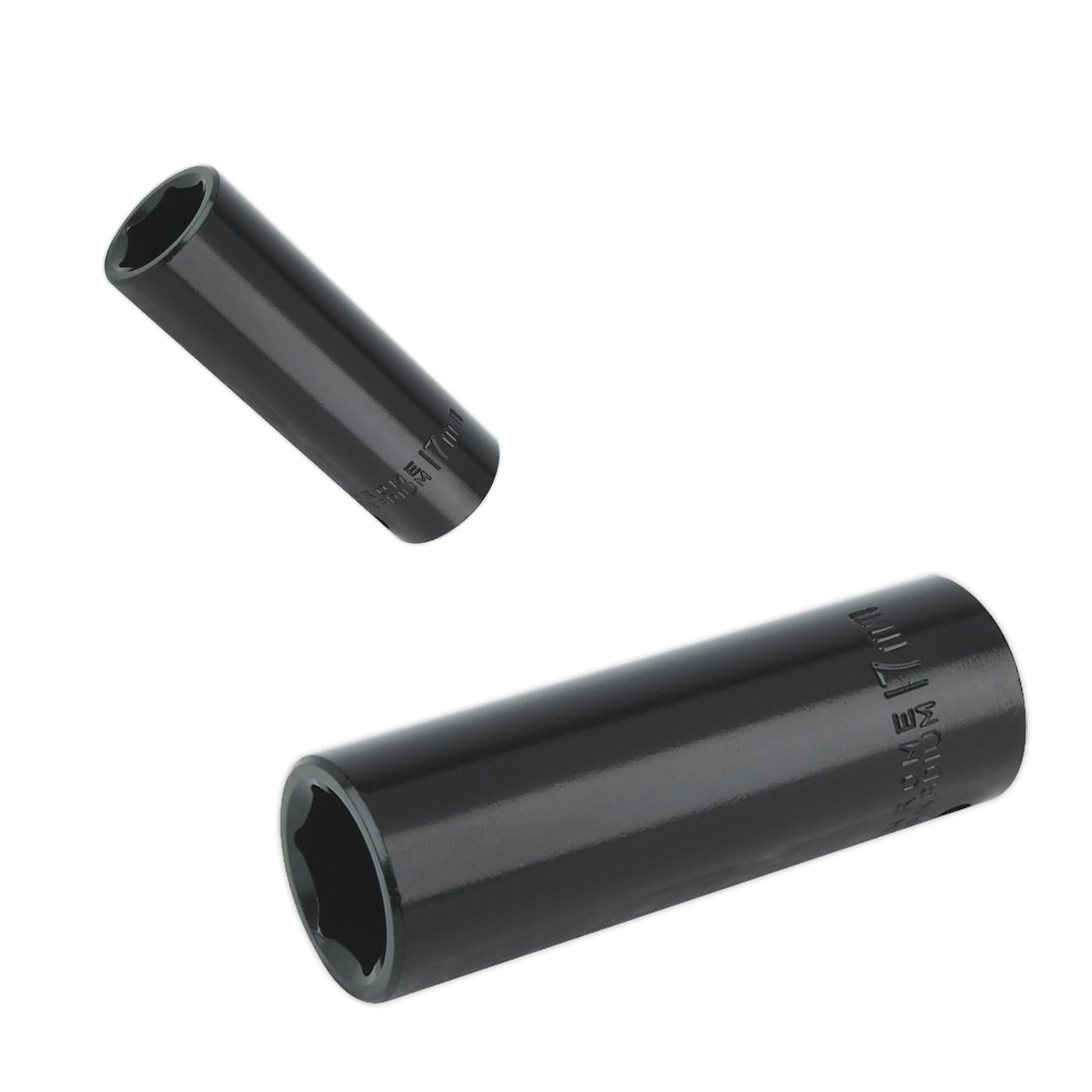 Sealey Impact Socket 17mm Deep 1/2"Sq Drive