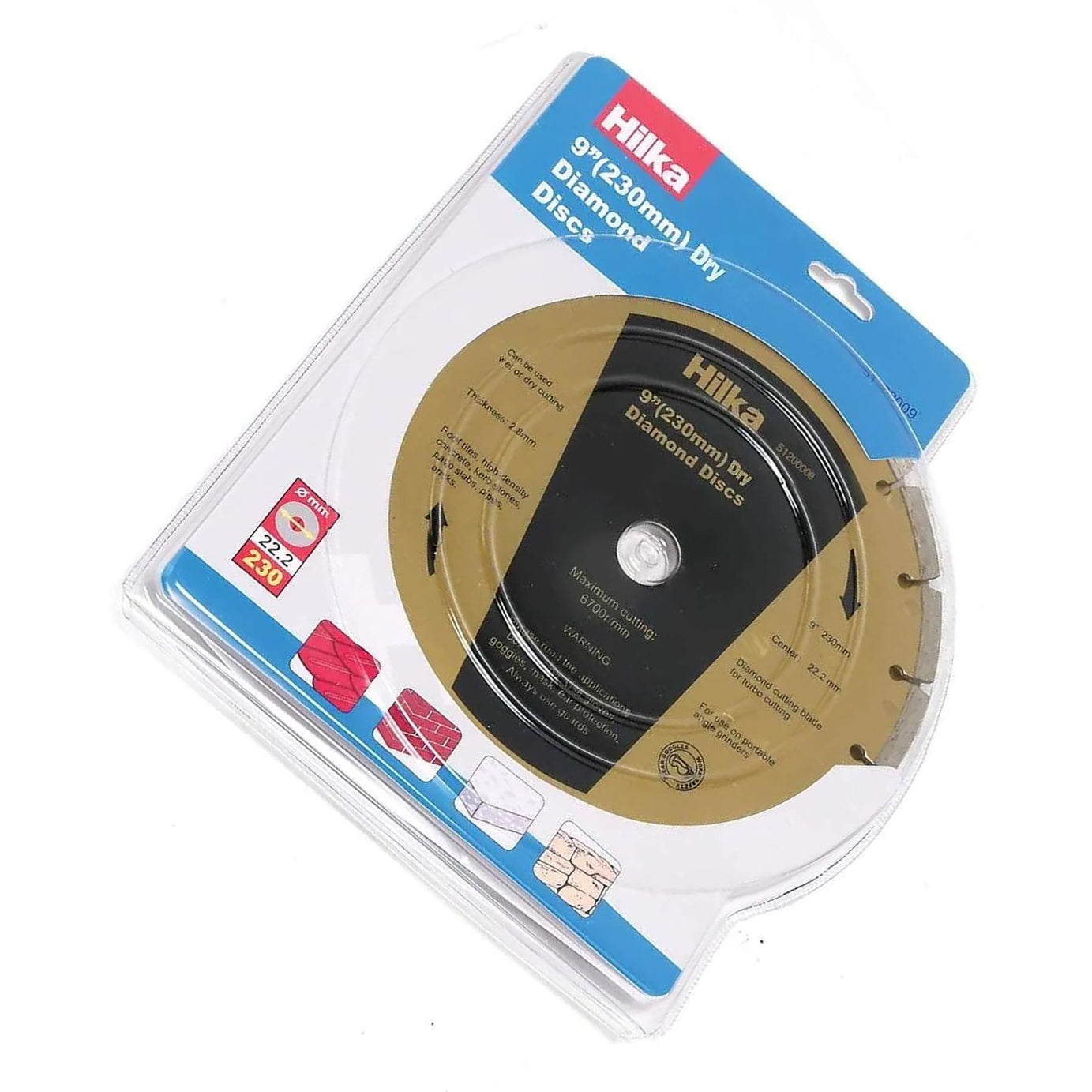 dry cutting disc