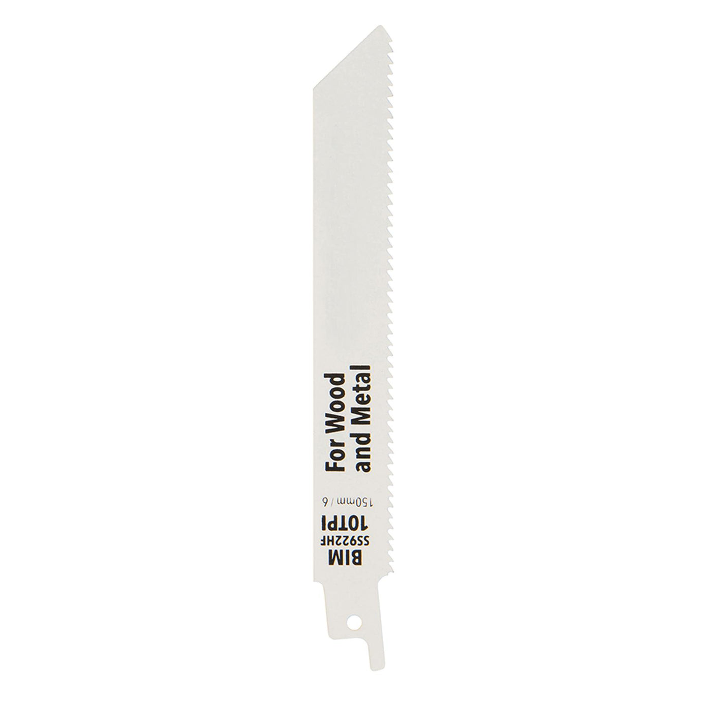 Recip Saw Blades For Wood 5Pk Hcs 10Tpi - 150mm Cutting Recipro Saw 5Pk